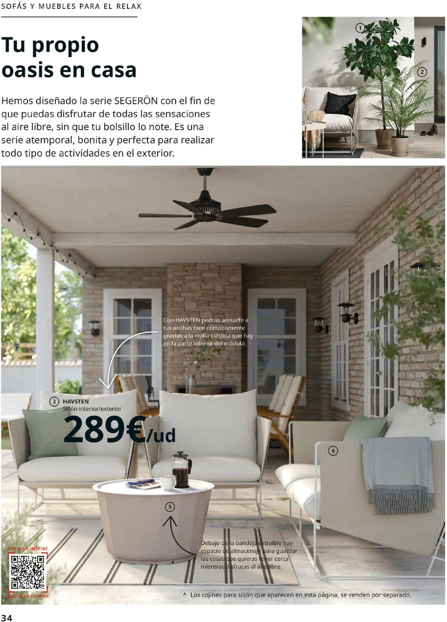 Catálogo IKEA Muebles de exterior