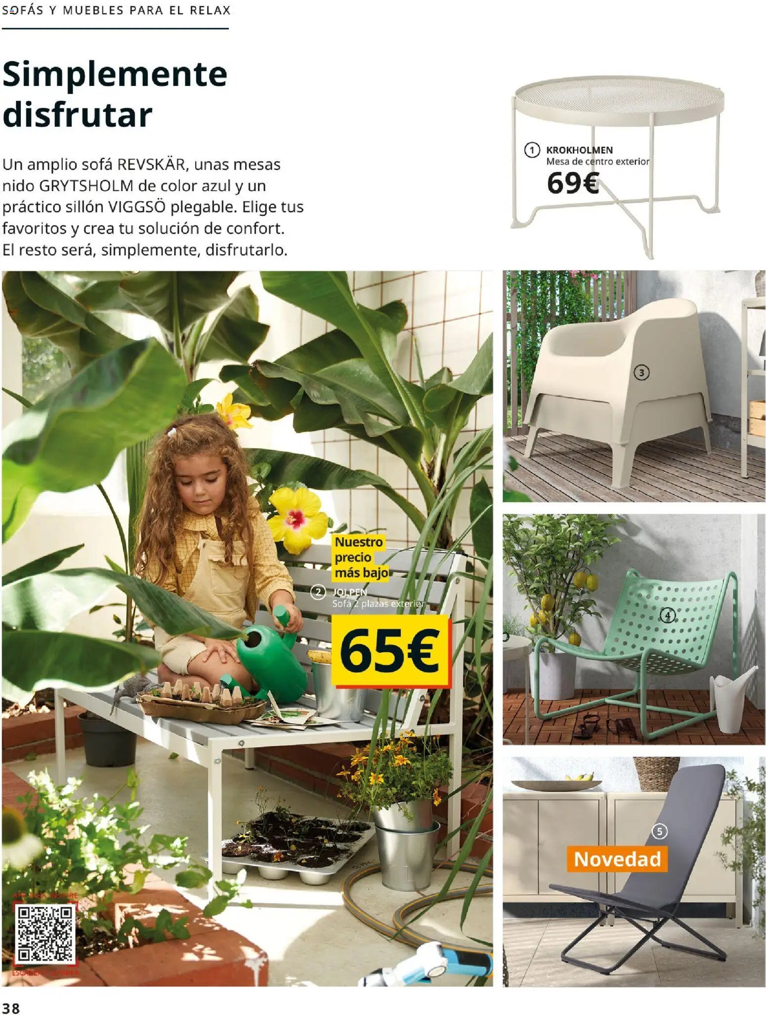 Catálogo IKEA Muebles de exterior
