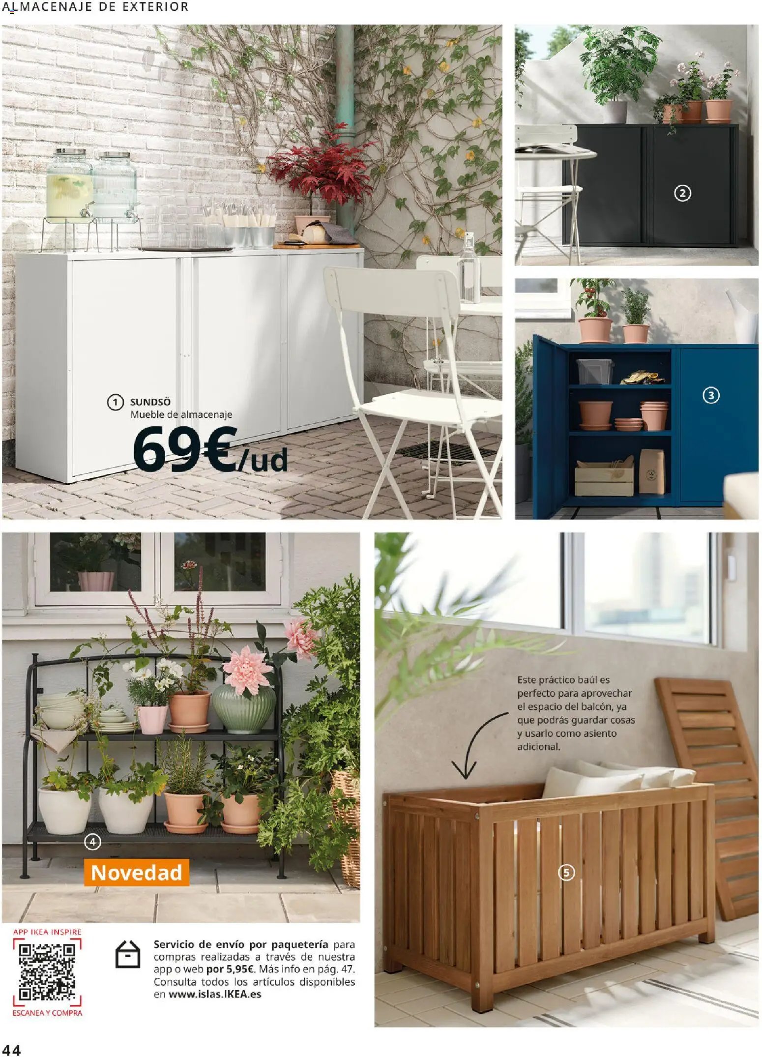 Catálogo IKEA Muebles de exterior