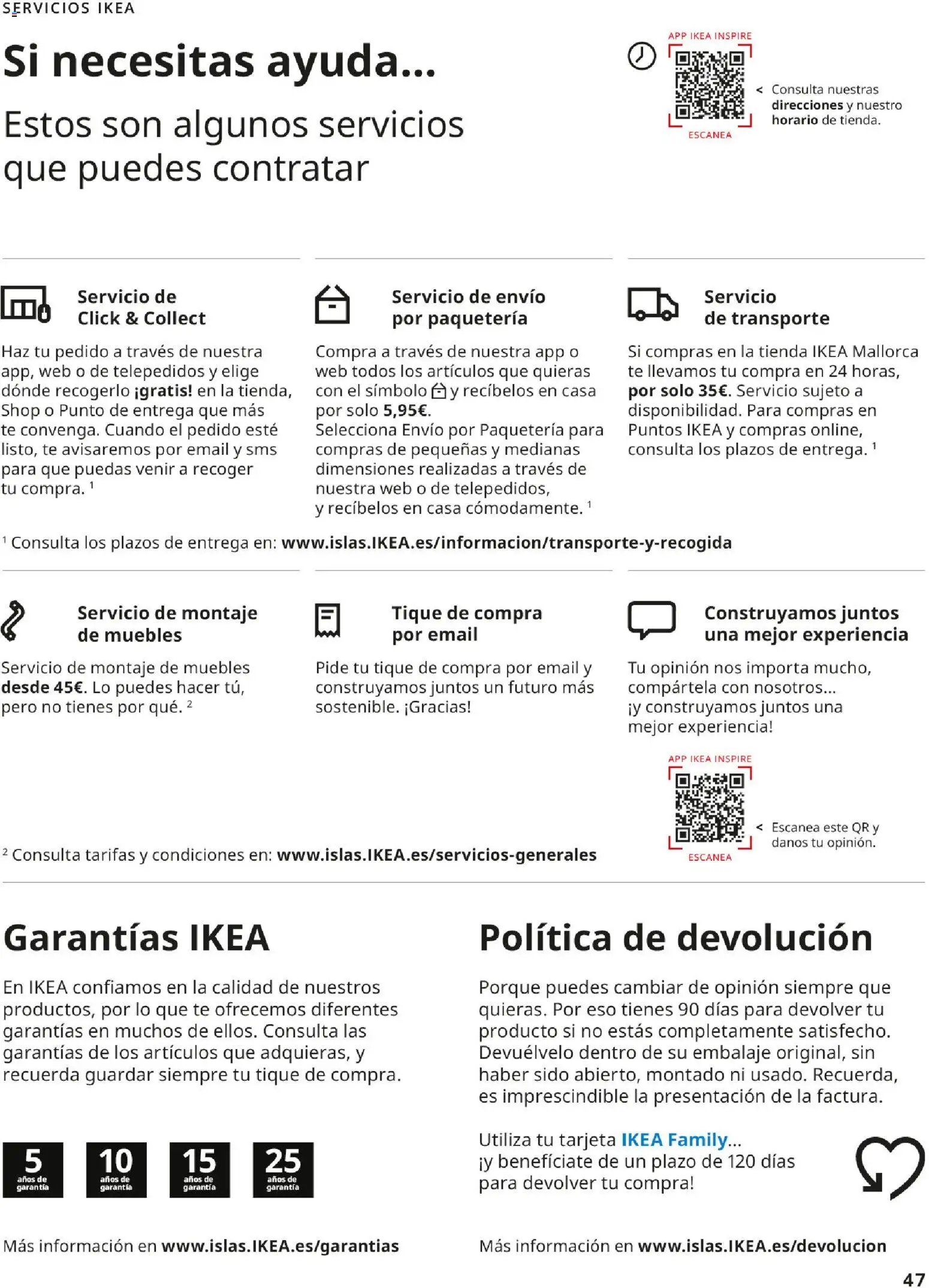 Catálogo IKEA Muebles de exterior