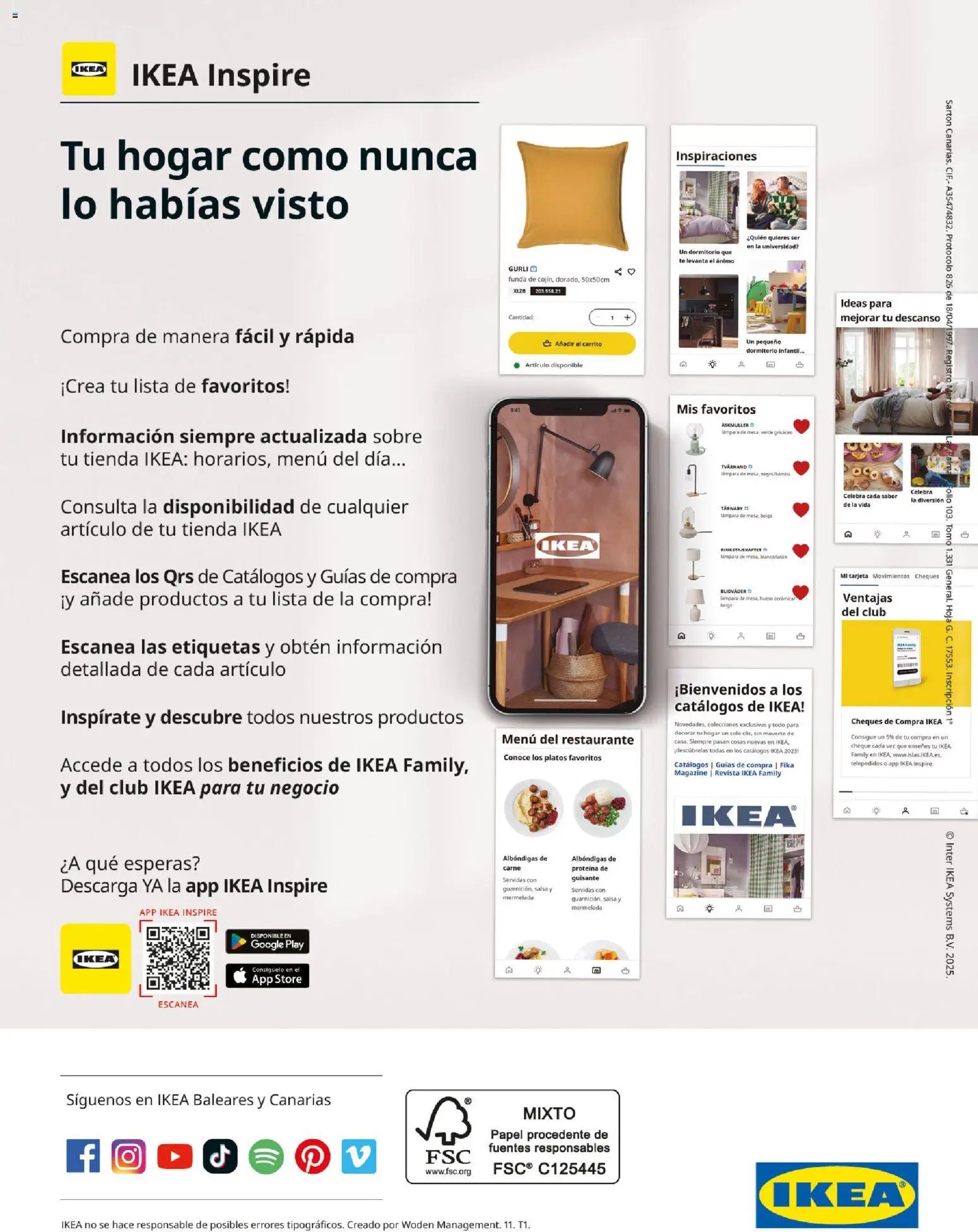 Catálogo IKEA Muebles de exterior