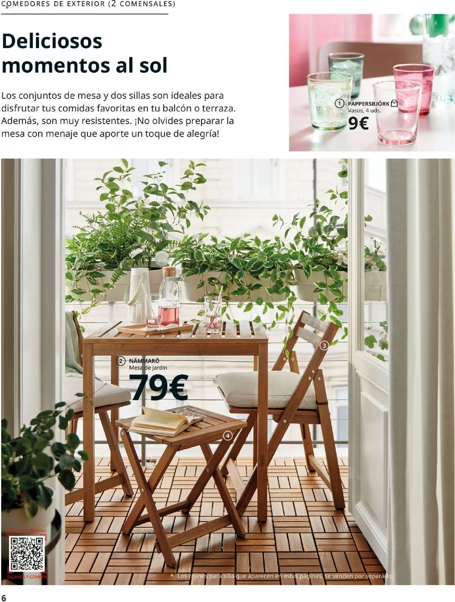 Catálogo IKEA Muebles de exterior