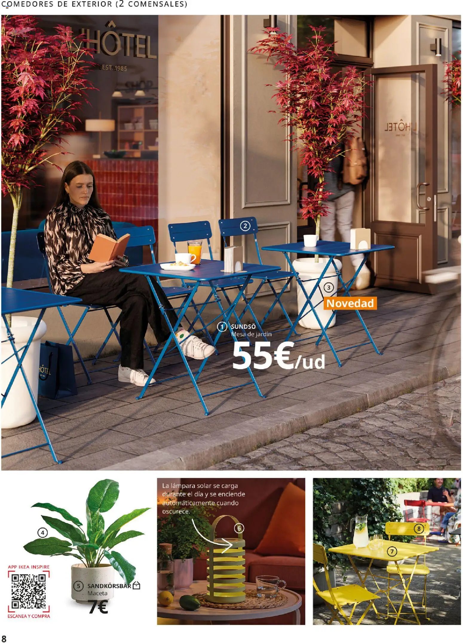 Catálogo IKEA Muebles de exterior
