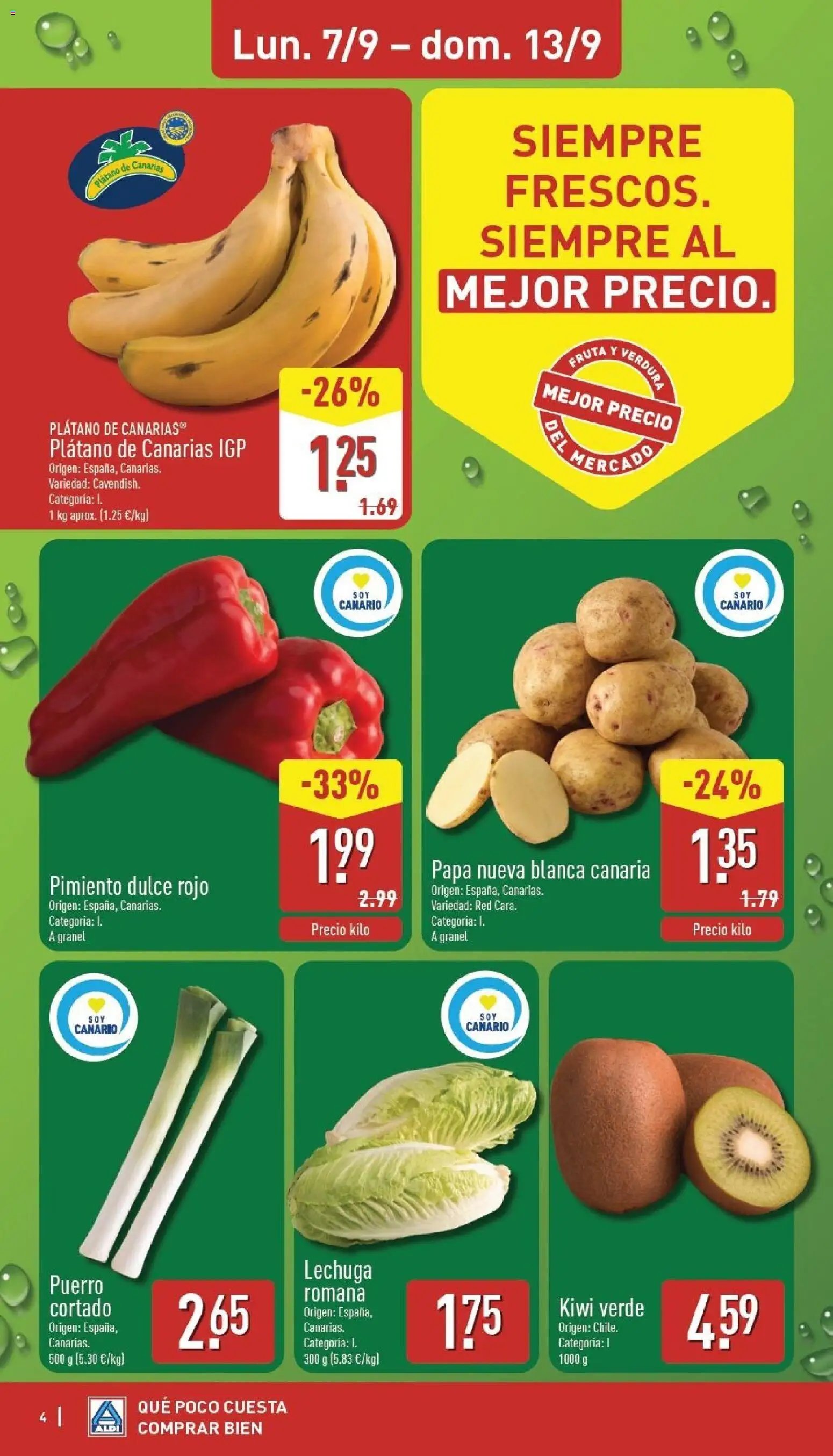 Aldi folleto Canarias