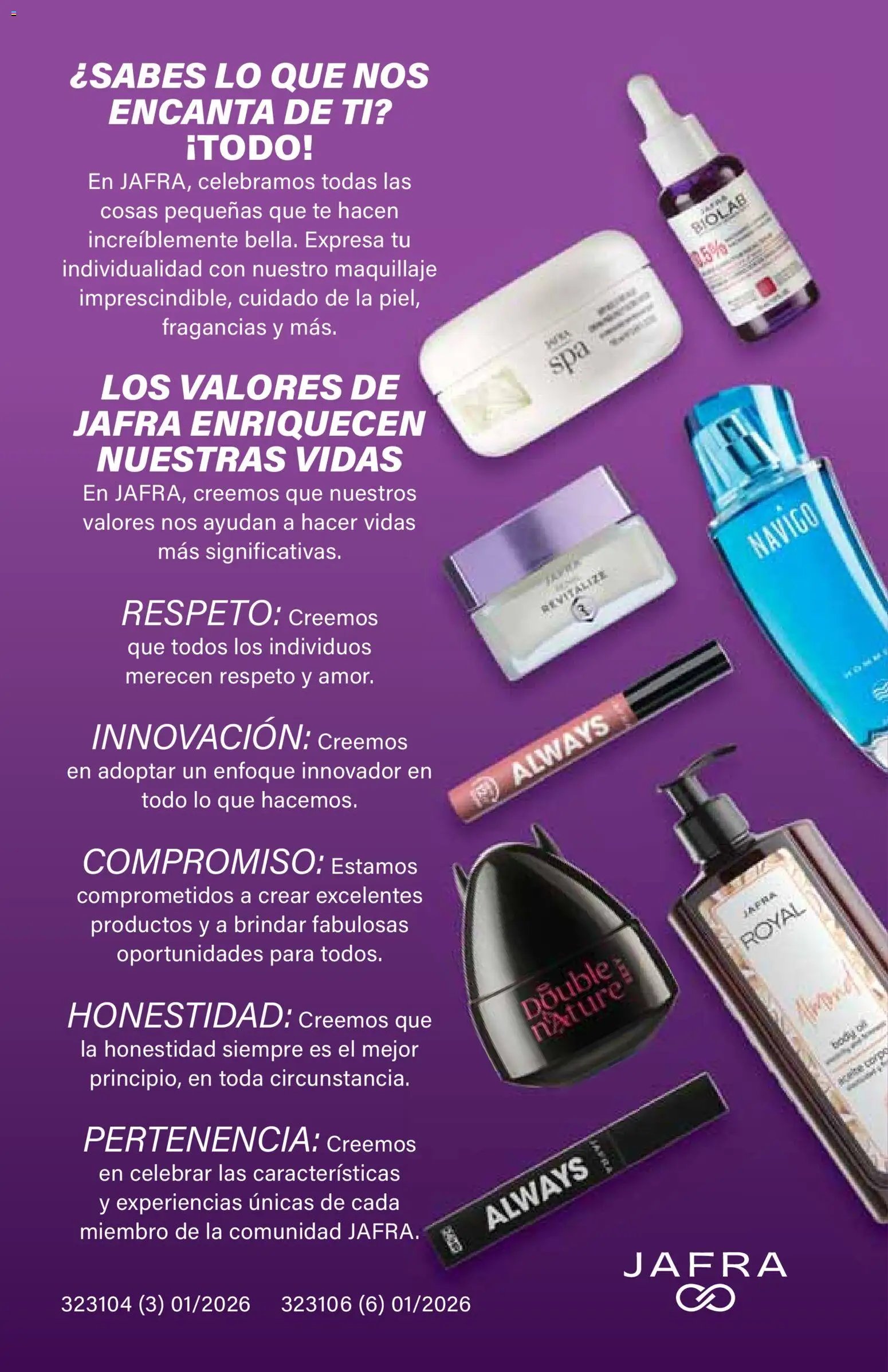 JAFRA - Catálogo de productos Primavera/Verano 2026