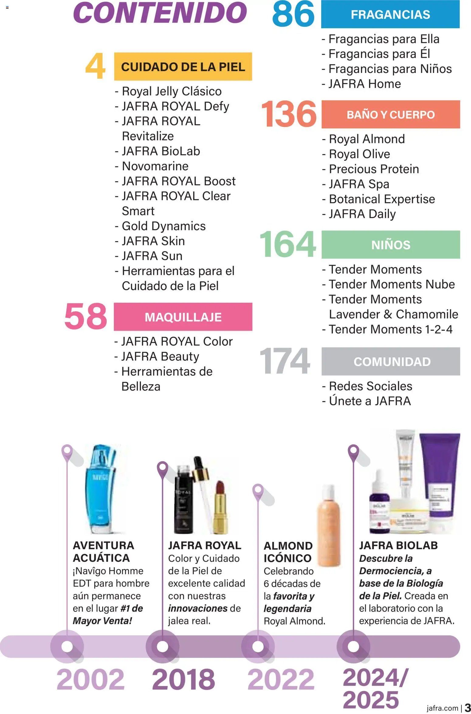 JAFRA - Catálogo de productos Primavera/Verano 2026