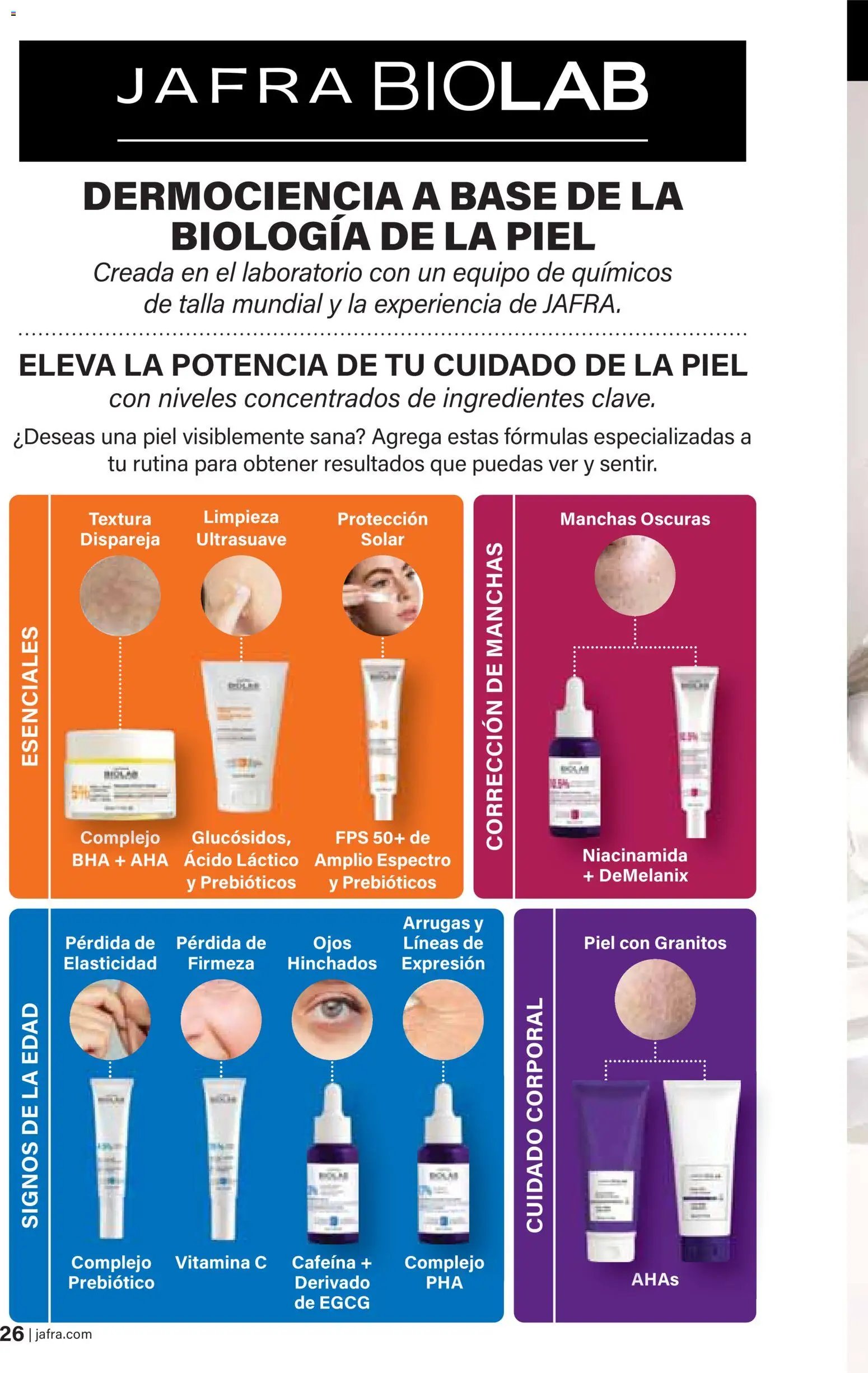 JAFRA - Catálogo de productos Primavera/Verano 2026