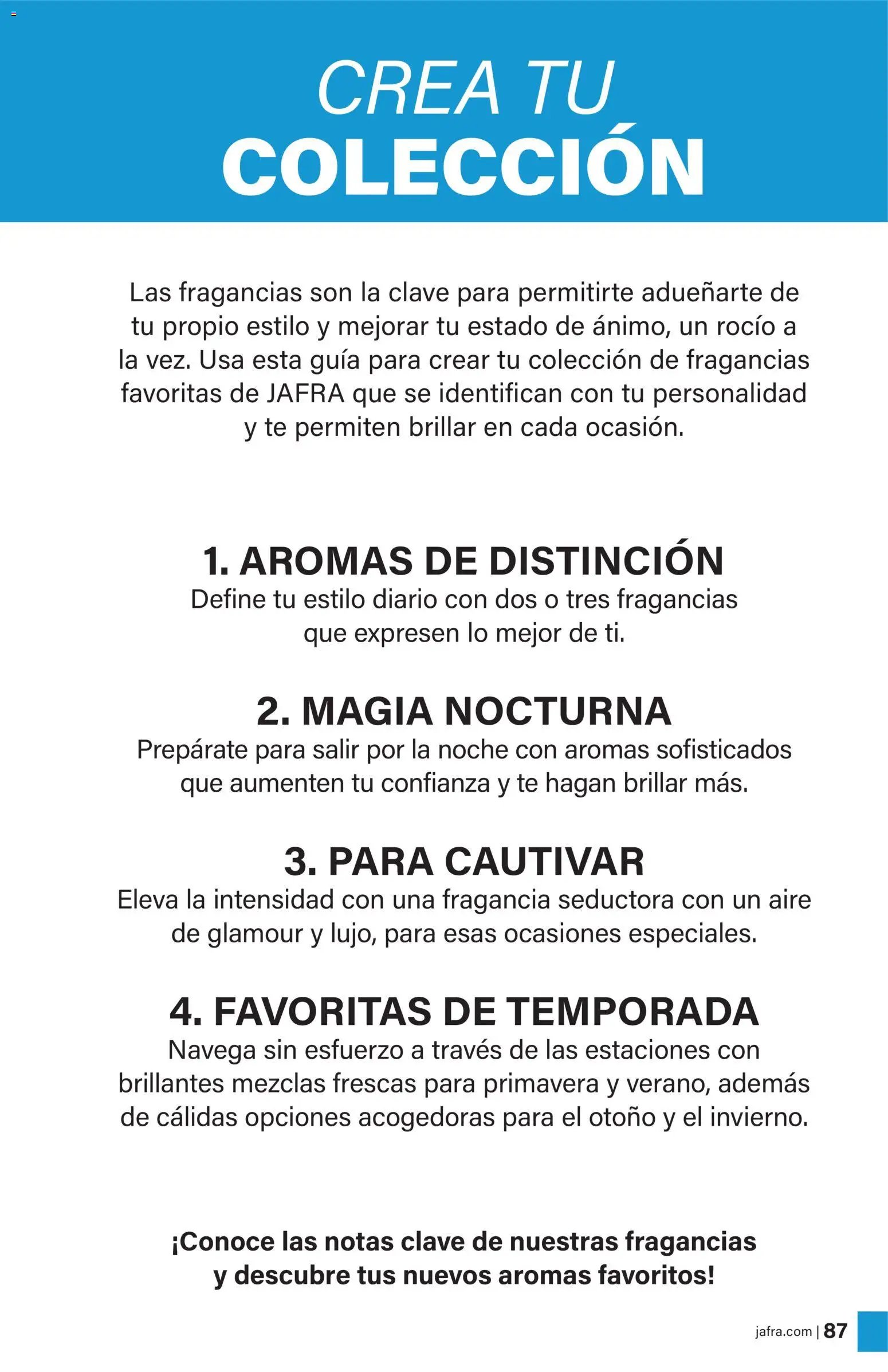 JAFRA - Catálogo de productos Primavera/Verano 2026
