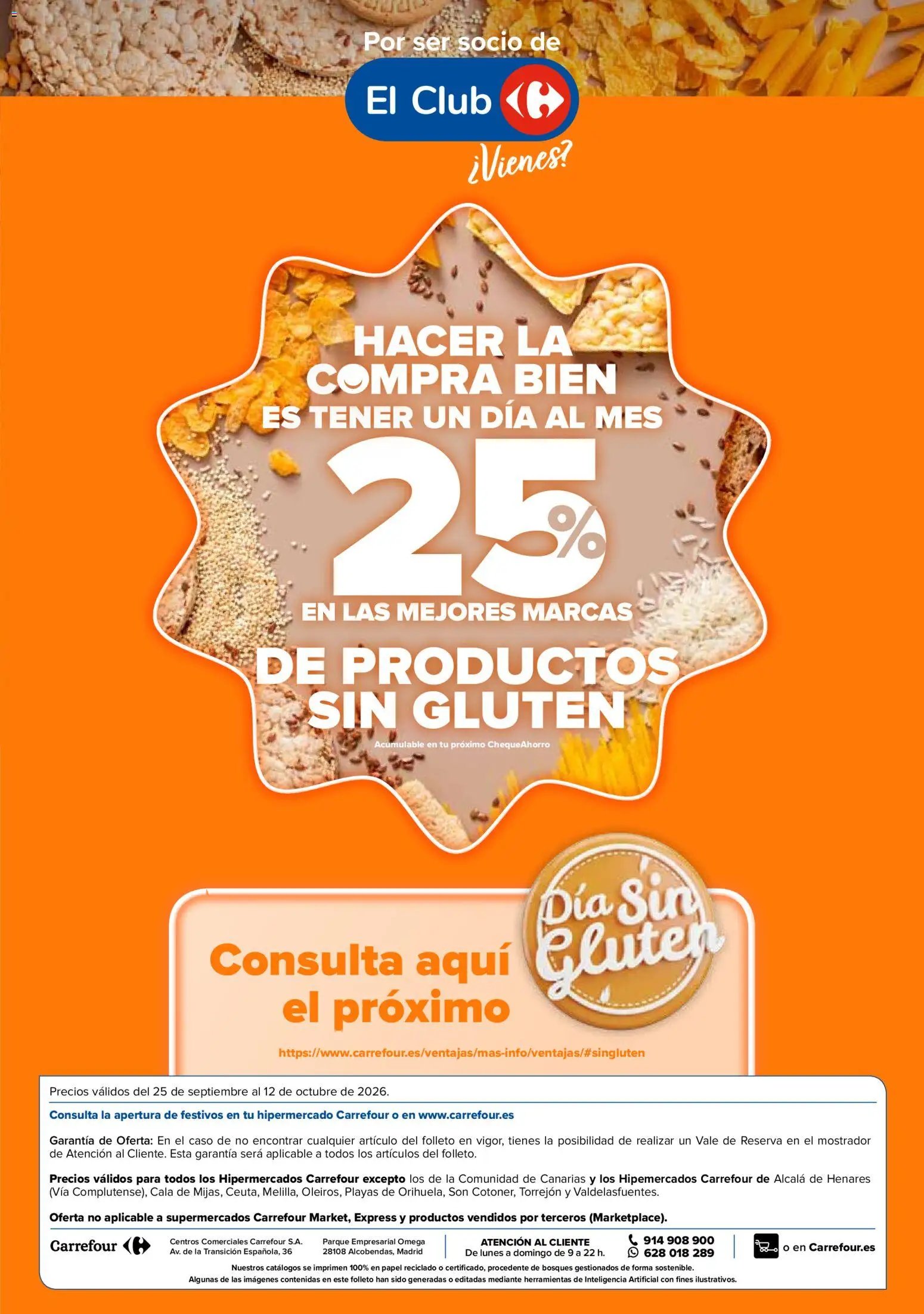 Carrefour Sin Gluten