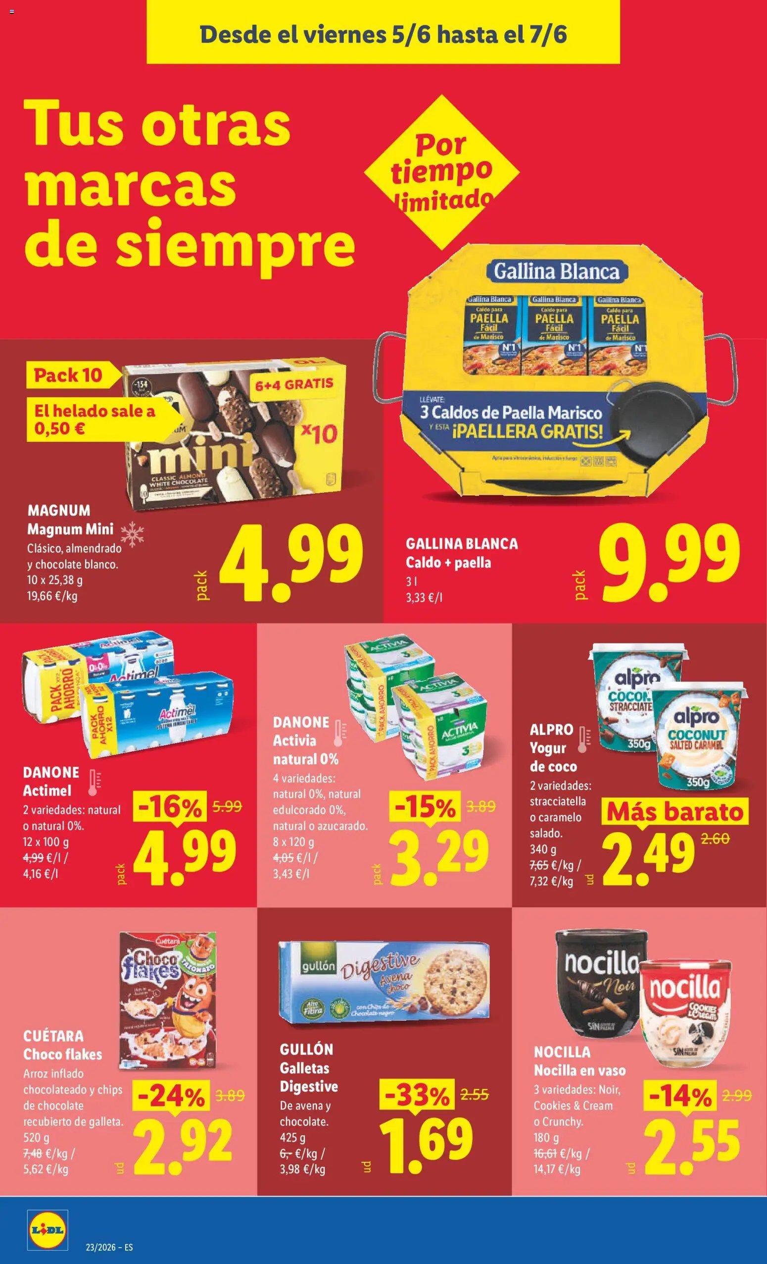 Lidl folleto