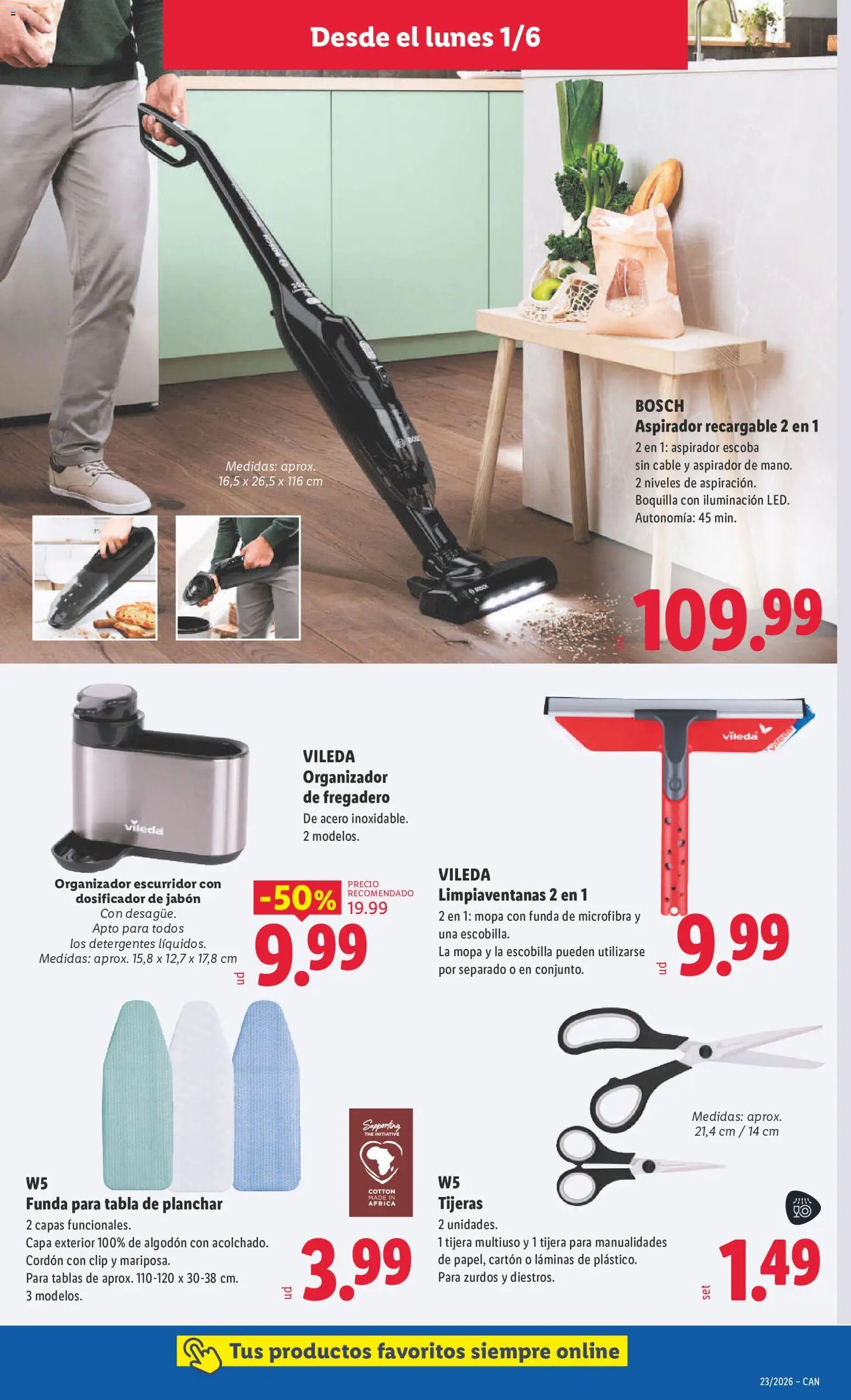 Lidl folleto de bazar Canarias