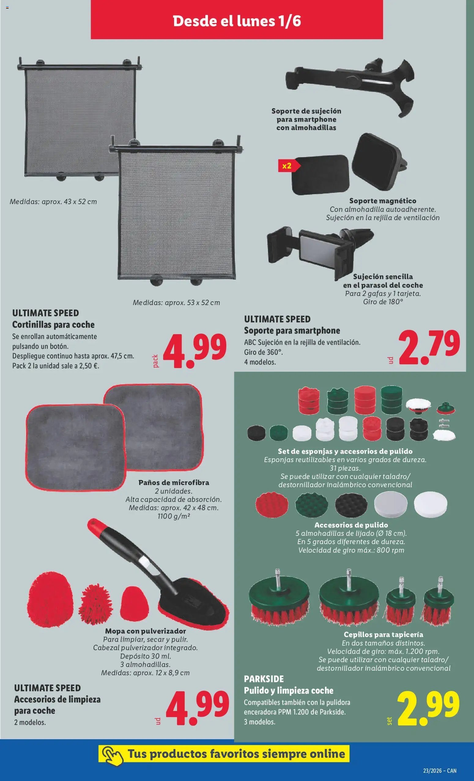 Lidl folleto de bazar Canarias