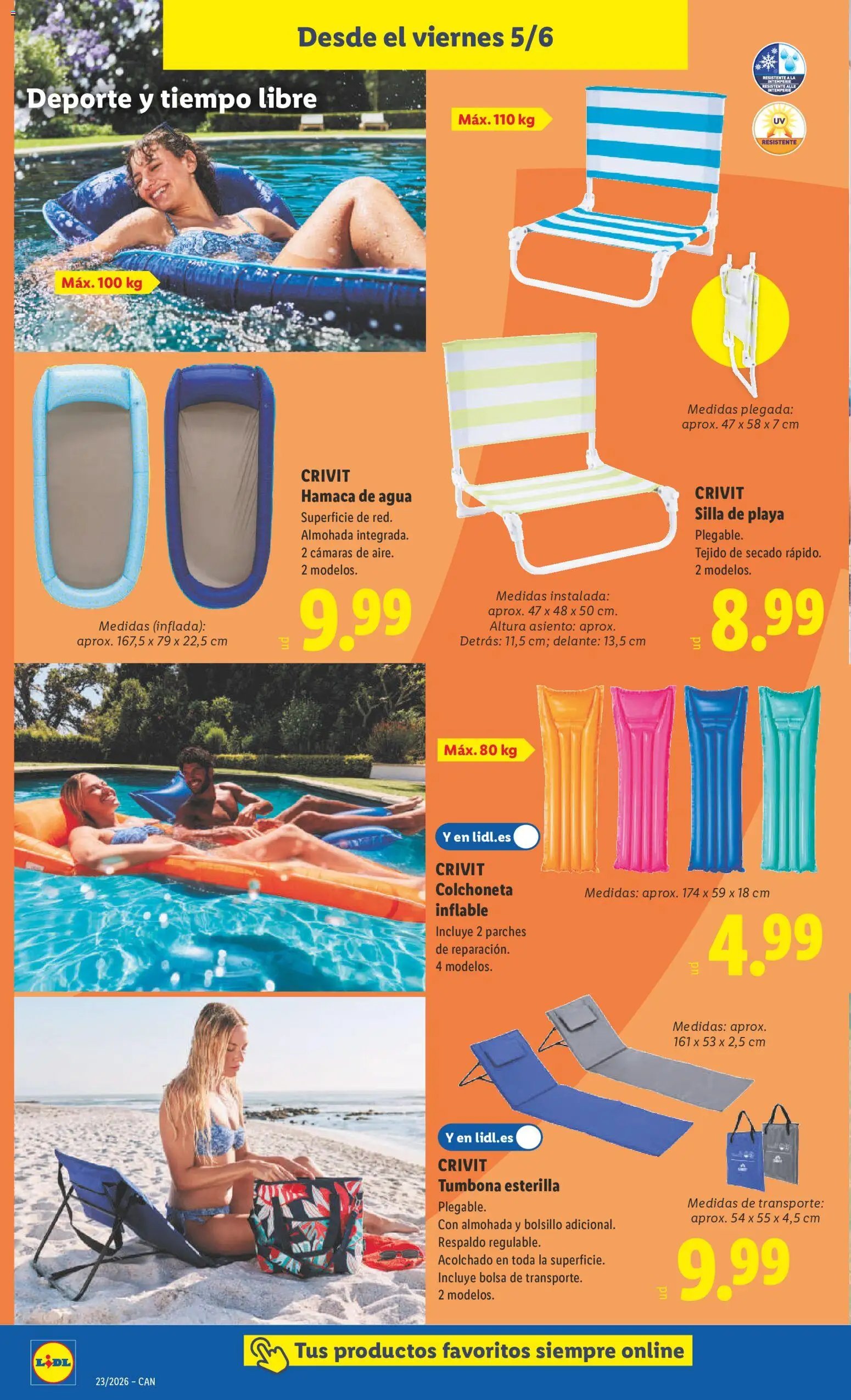 Lidl folleto de bazar Canarias