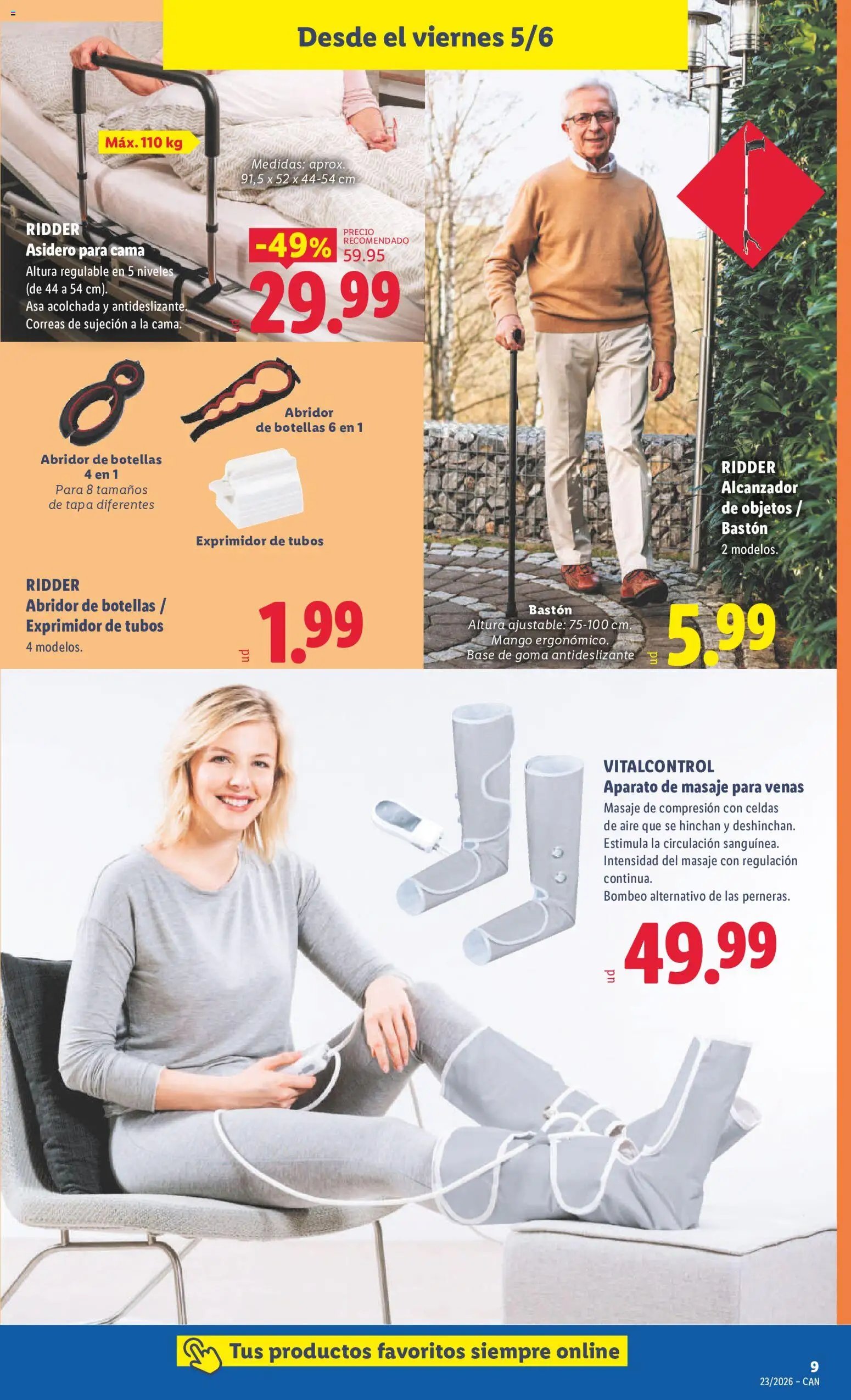 Lidl folleto de bazar Canarias