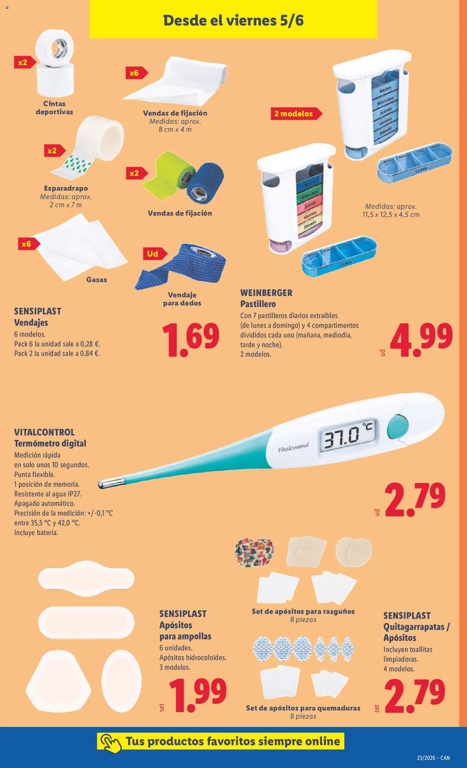 Lidl folleto de bazar Canarias
