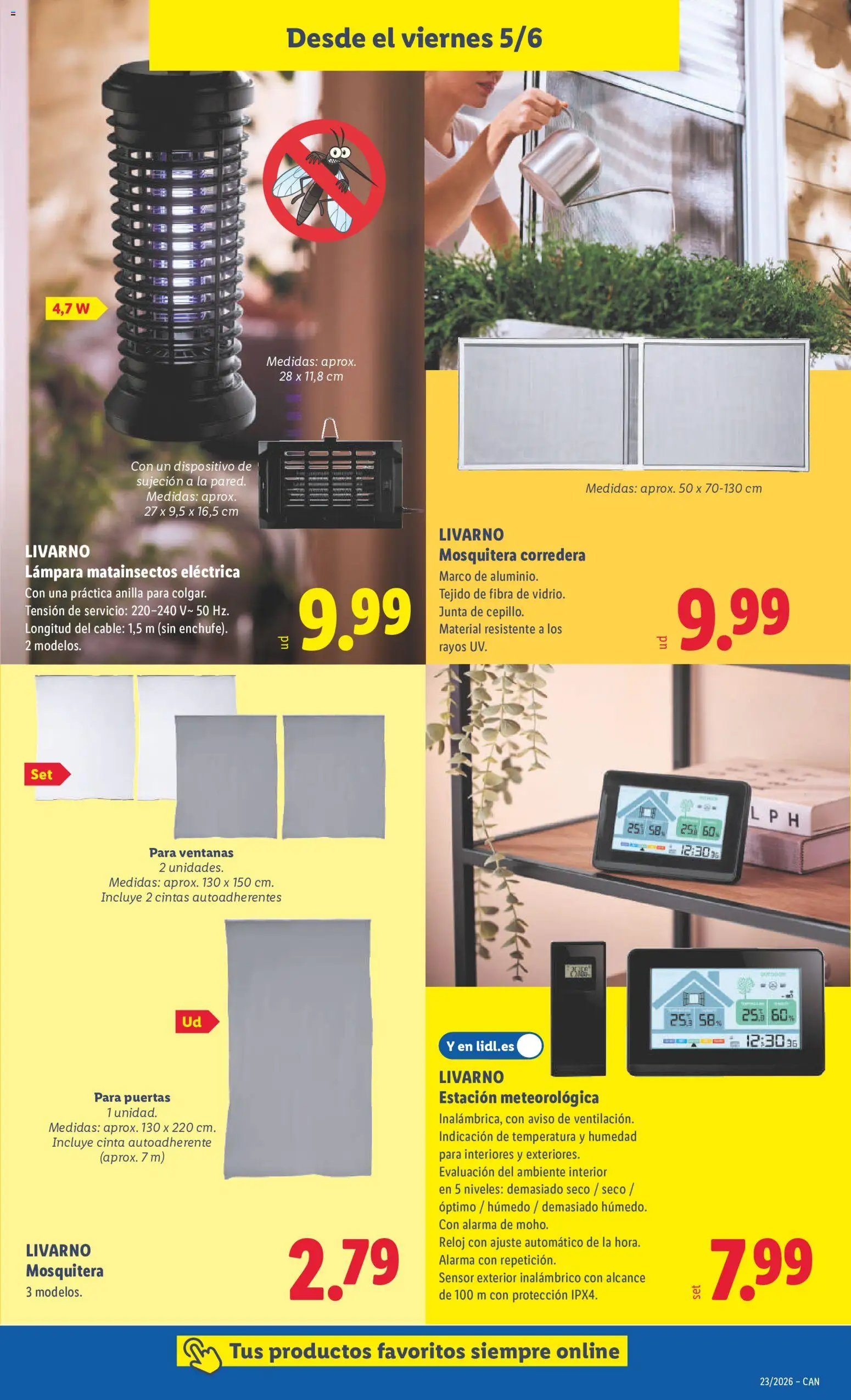 Lidl folleto de bazar Canarias