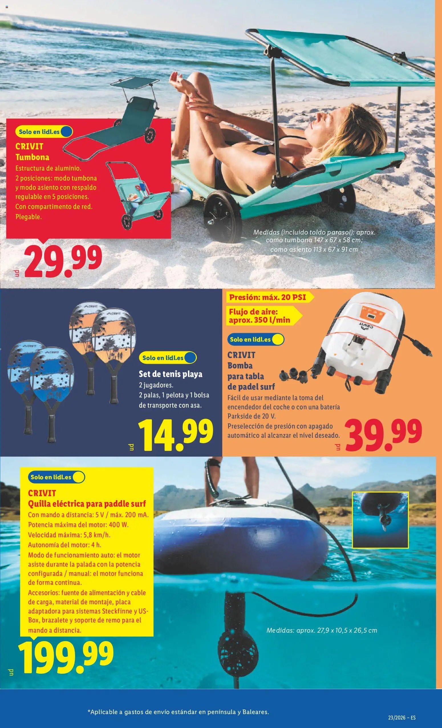 Lidl folleto de bazar Canarias