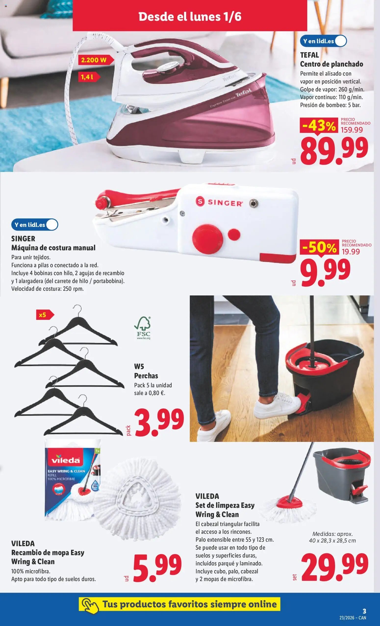 Lidl folleto de bazar Canarias
