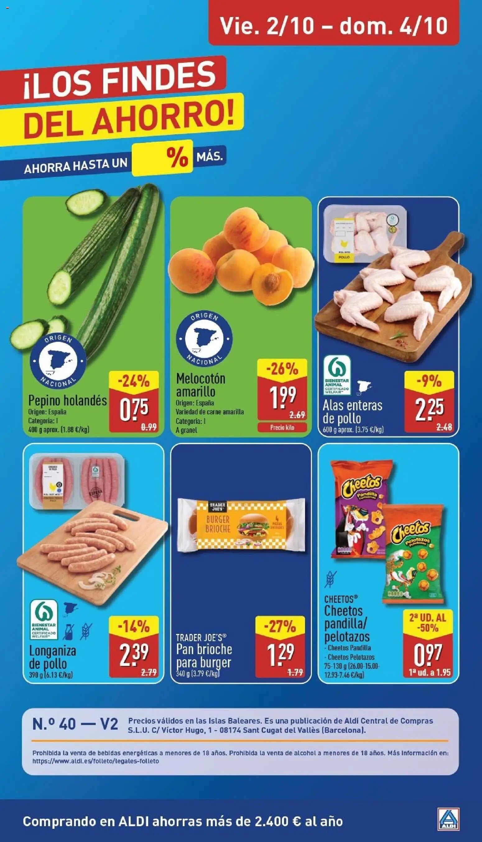 Aldi folleto Baleares