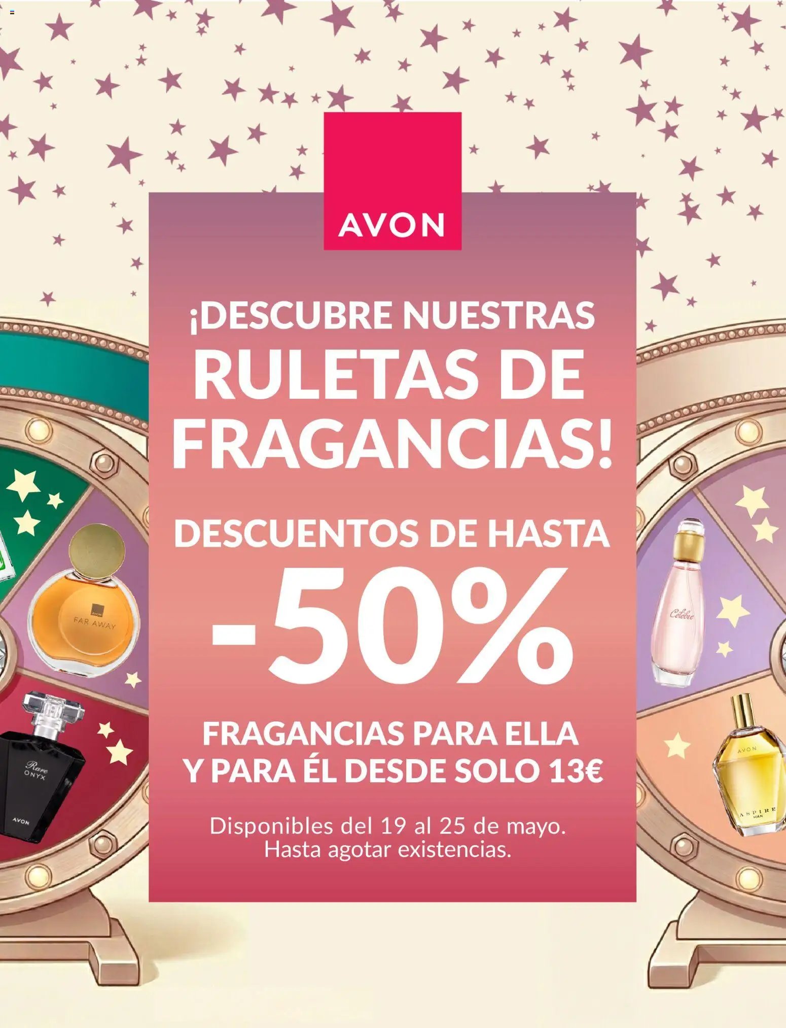 Avon Ruletas de fragancias