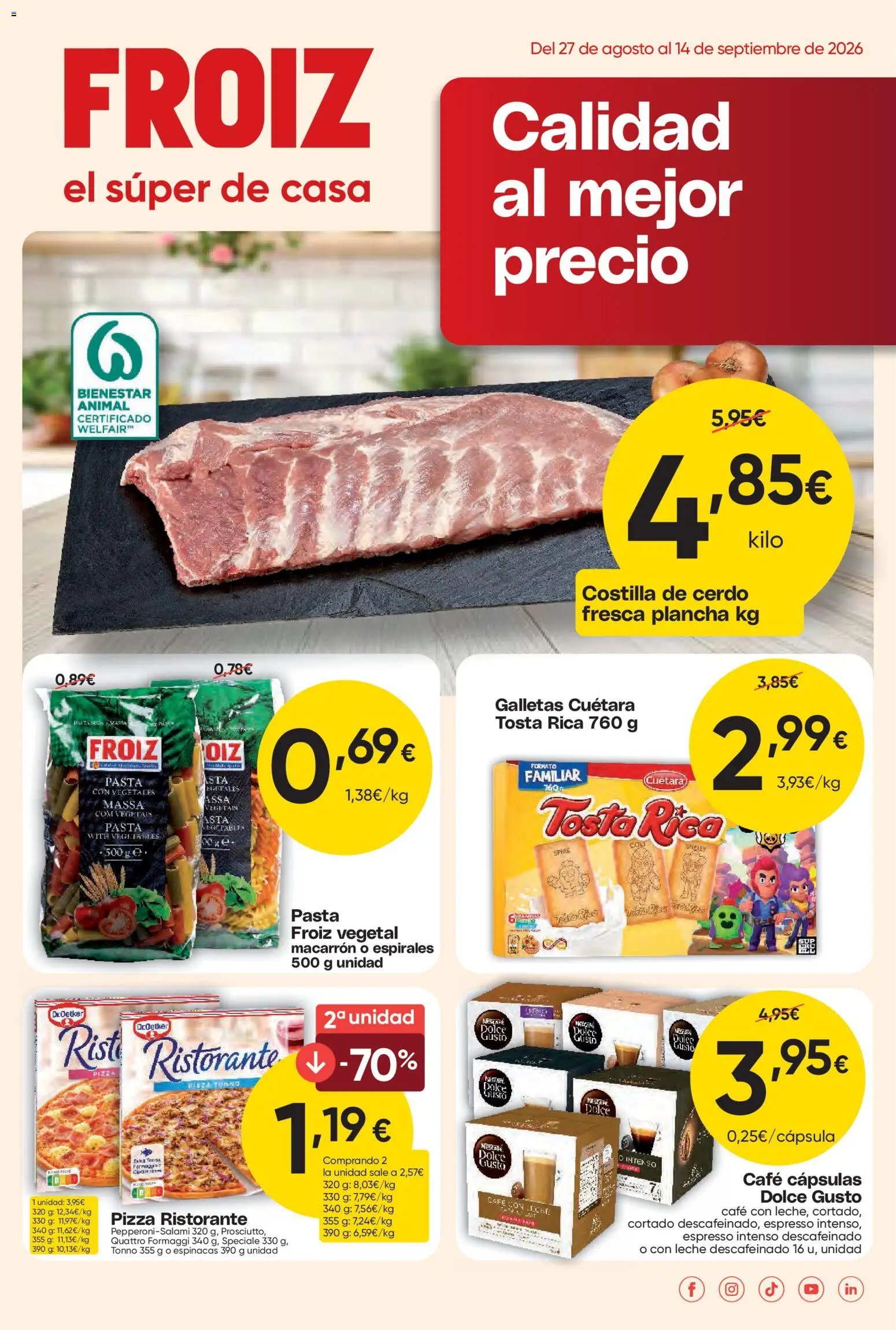 Froiz folleto
