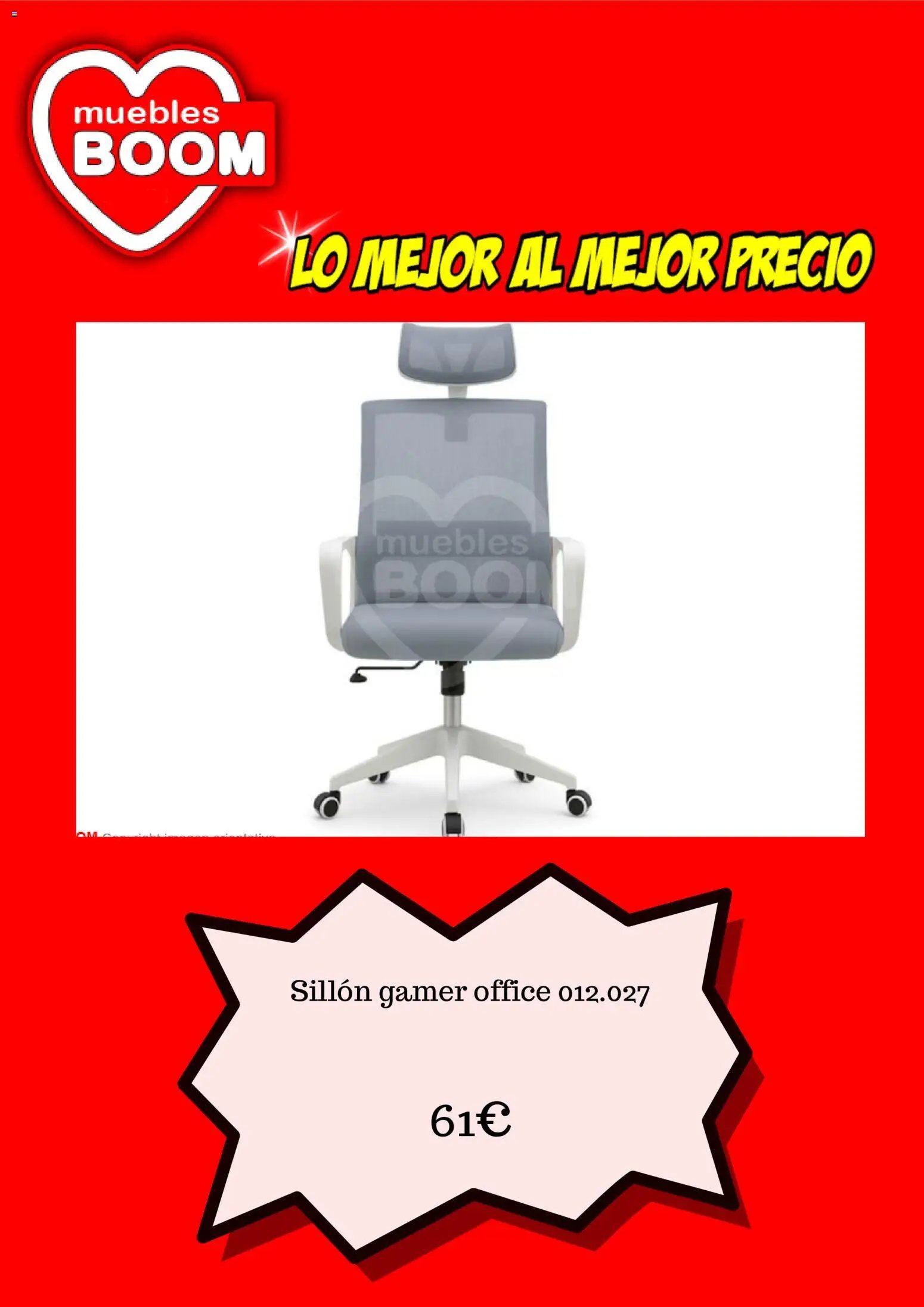 Muebles Boom folleto