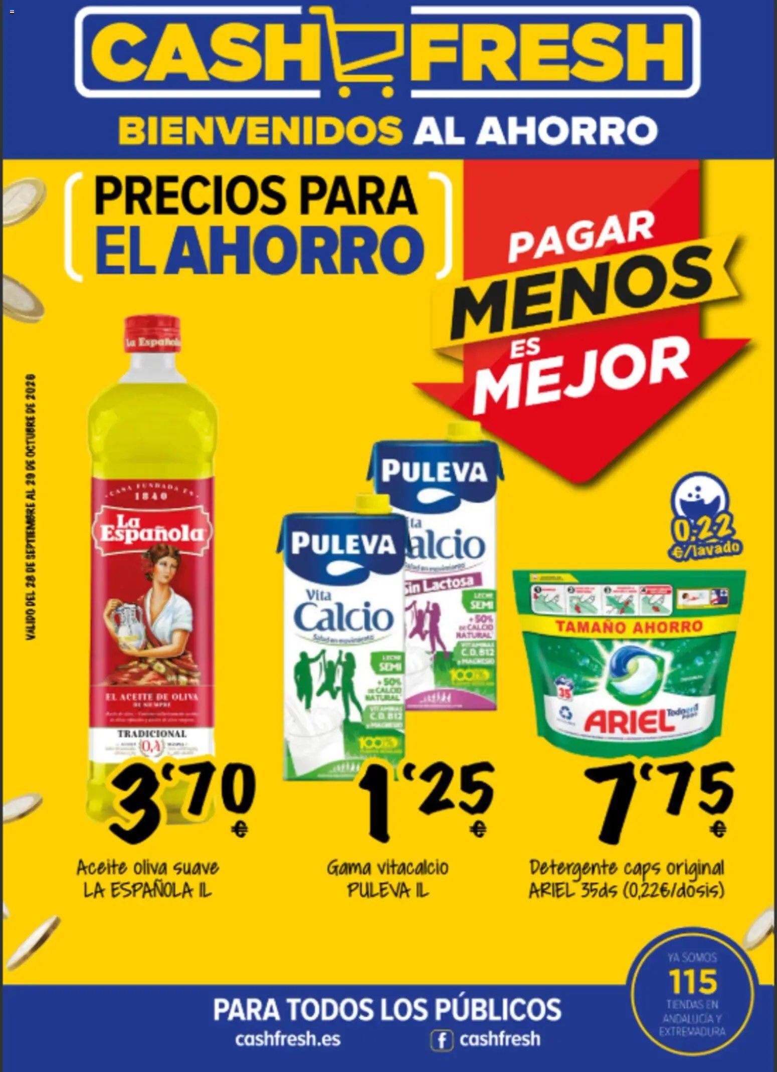Cash Fresh folleto