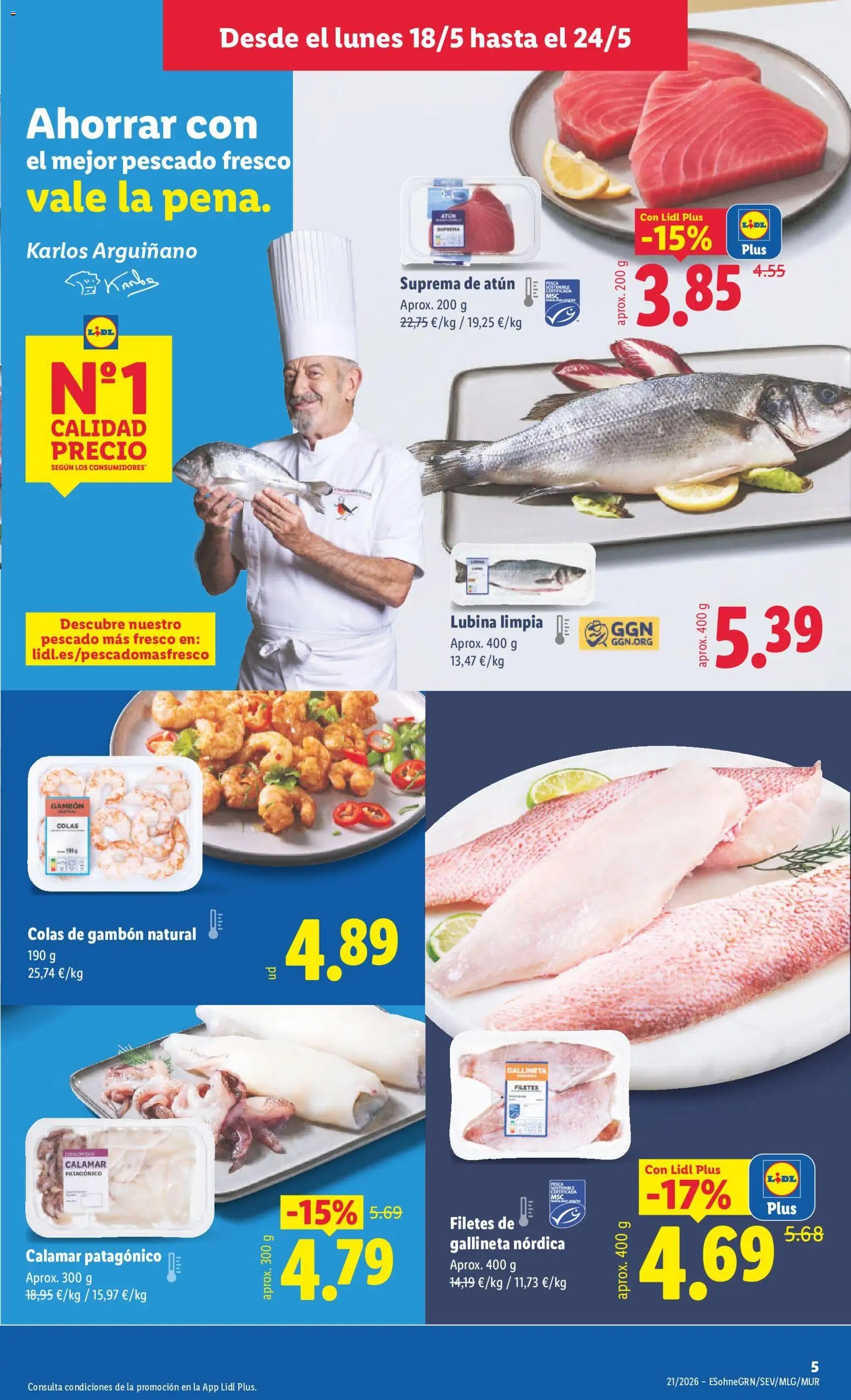 Lidl folleto