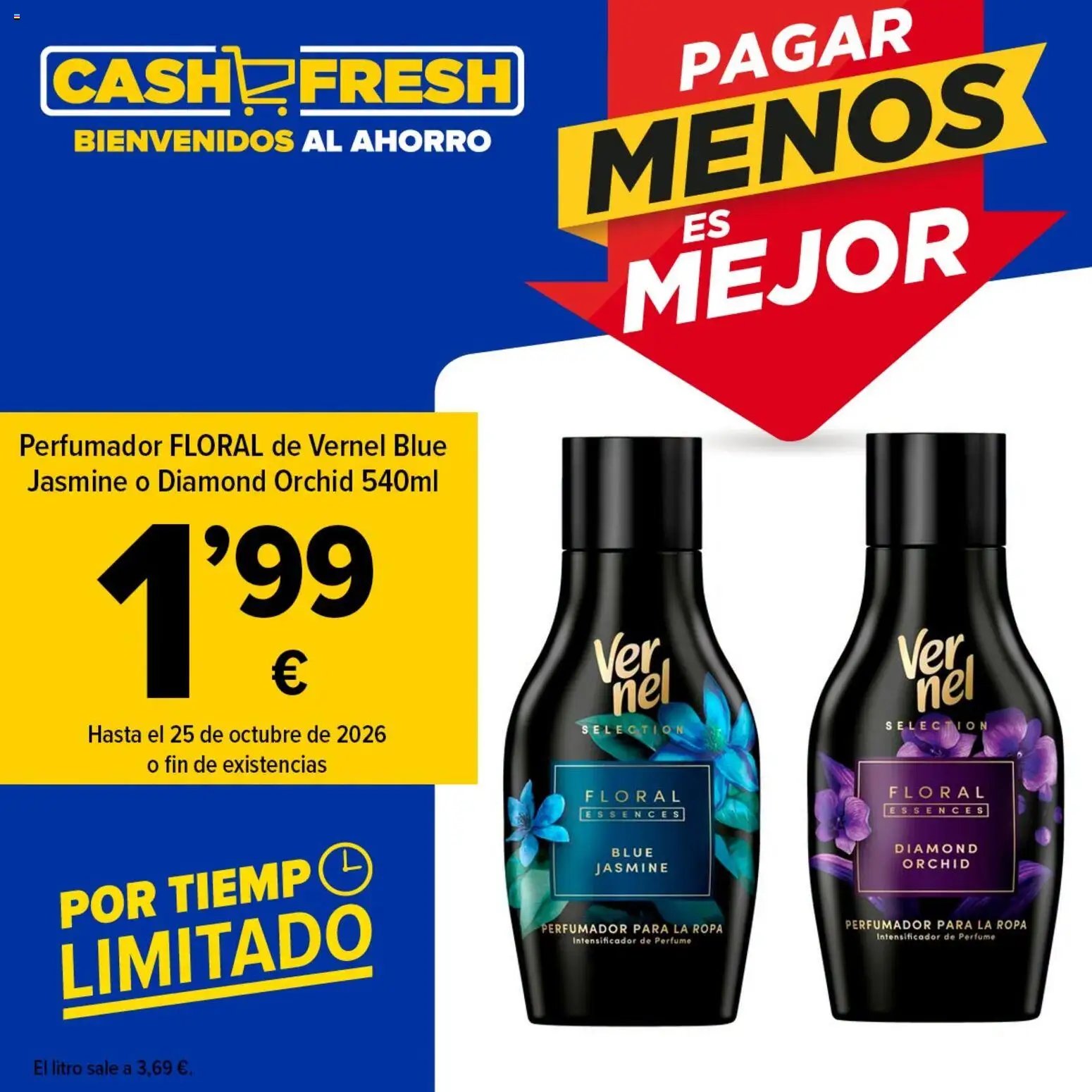 Cash Fresh Llévate el Perfumador