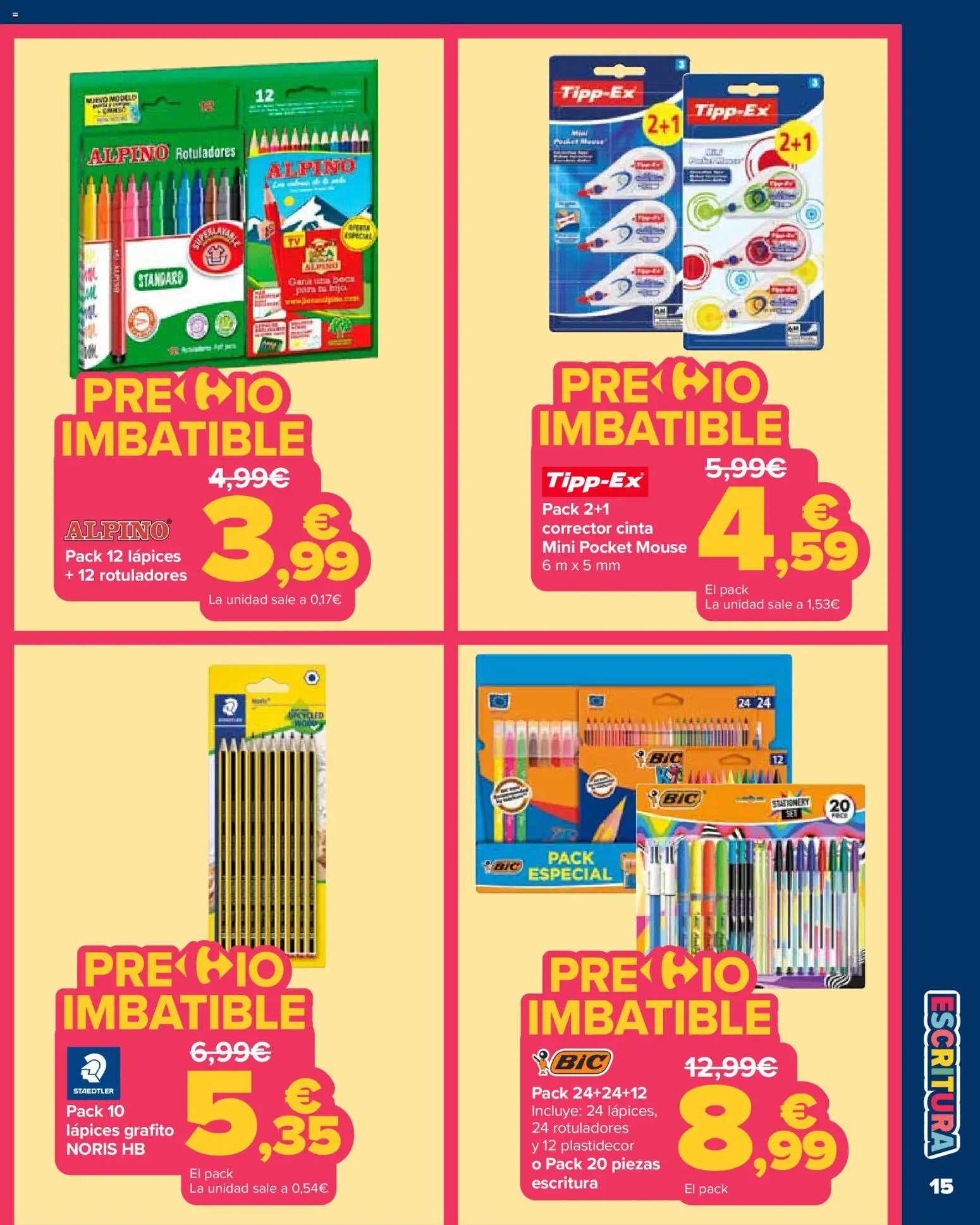 Carrefour Vuelta al cole