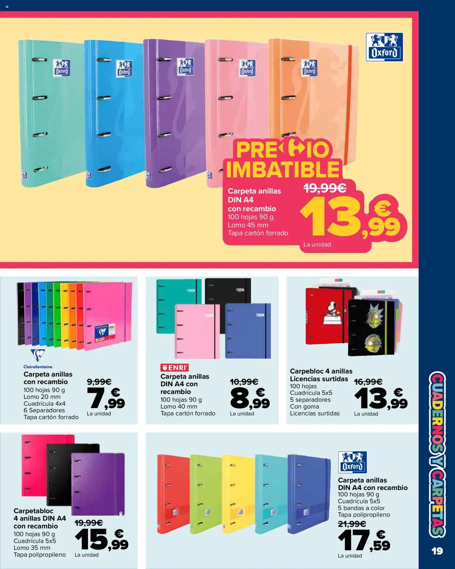 Carrefour Vuelta al cole