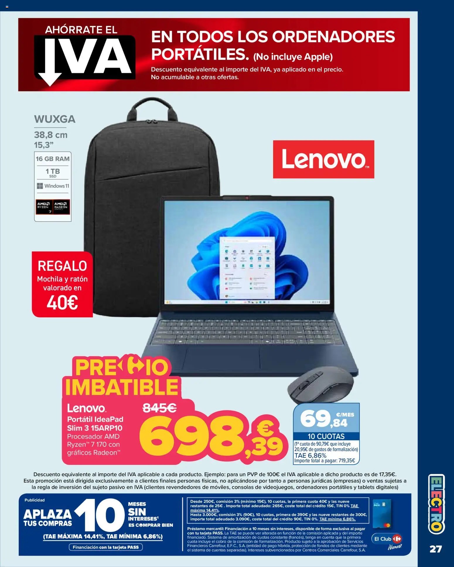 Carrefour Vuelta al cole