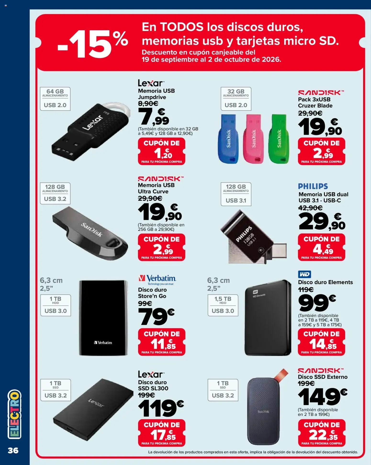 Carrefour Vuelta al cole