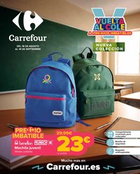 Carrefour Vuelta al cole