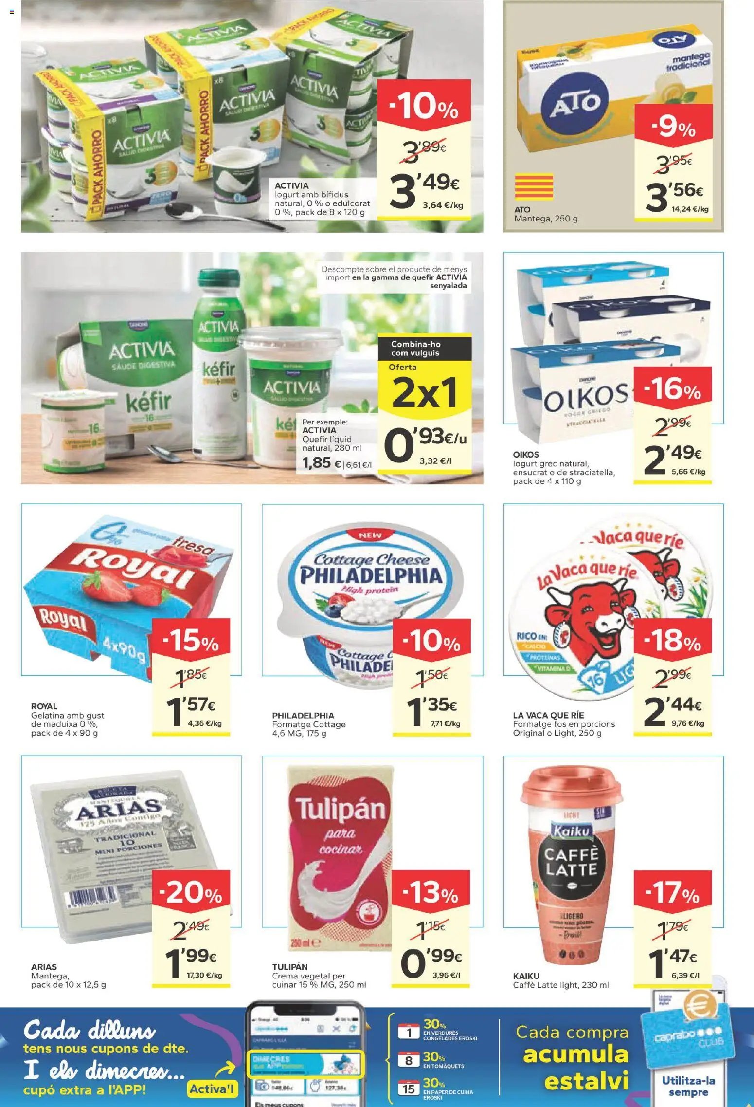 Caprabo folleto 30 anys