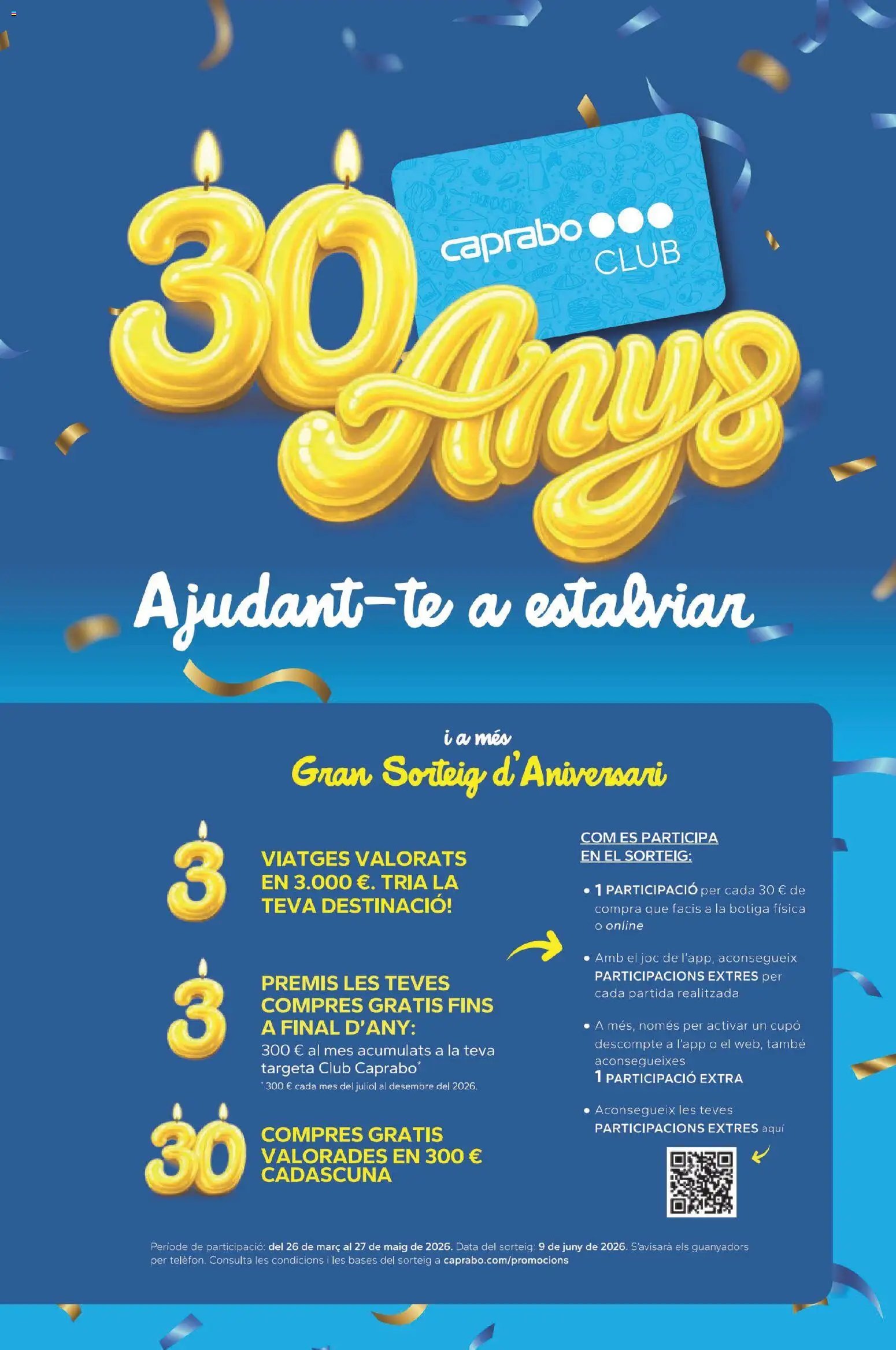 Caprabo folleto 30 anys