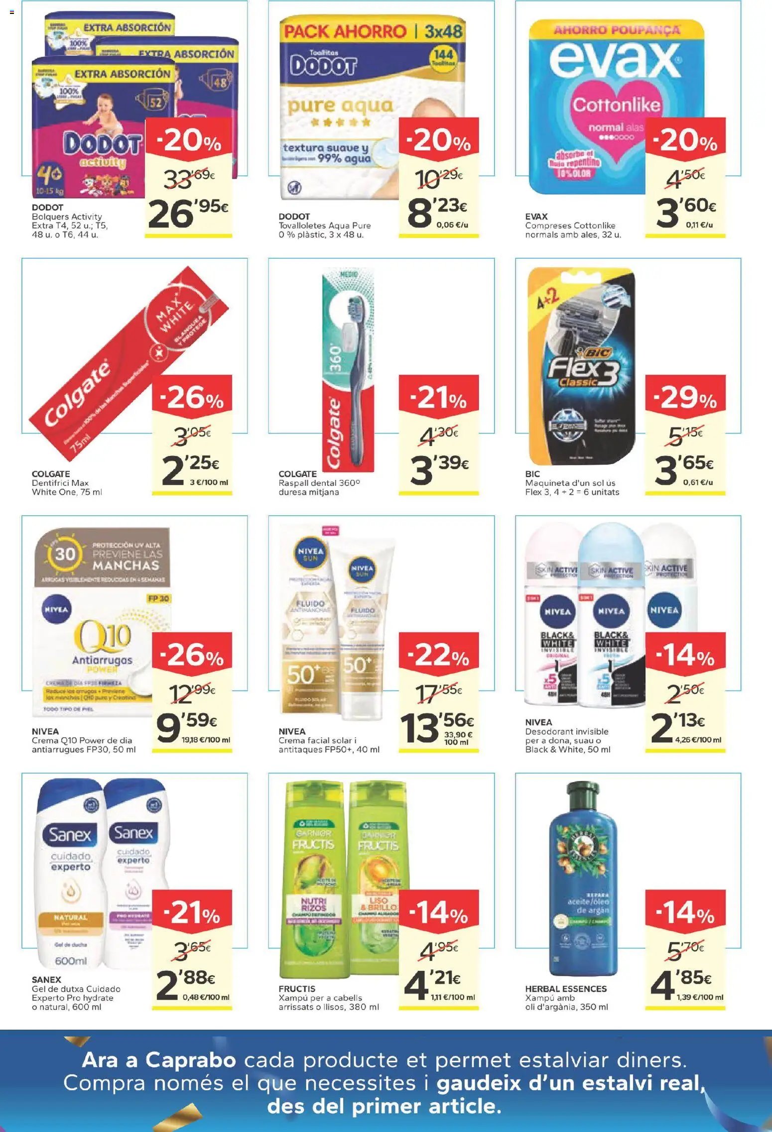 Caprabo folleto 30 anys