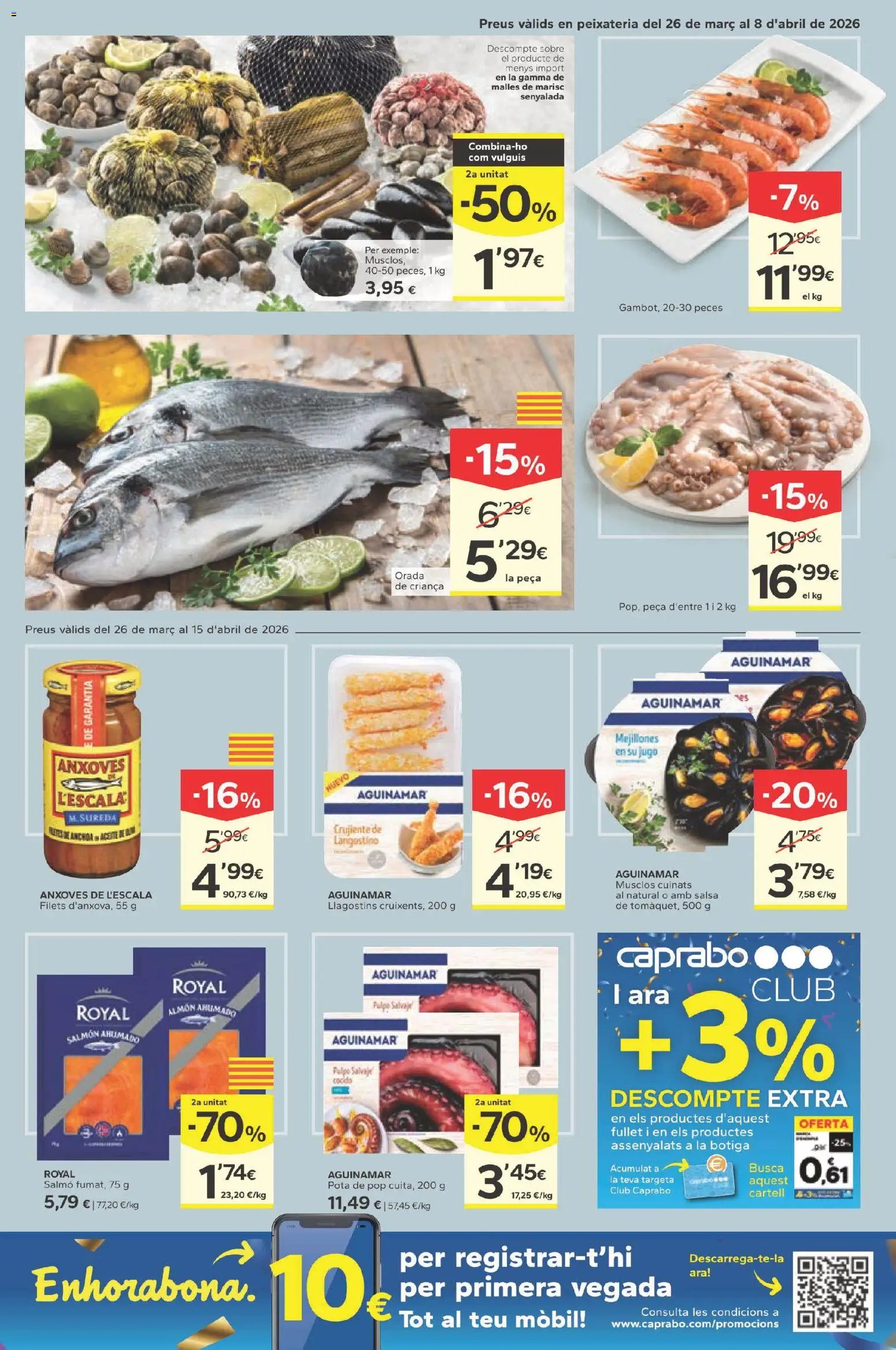 Caprabo folleto 30 anys