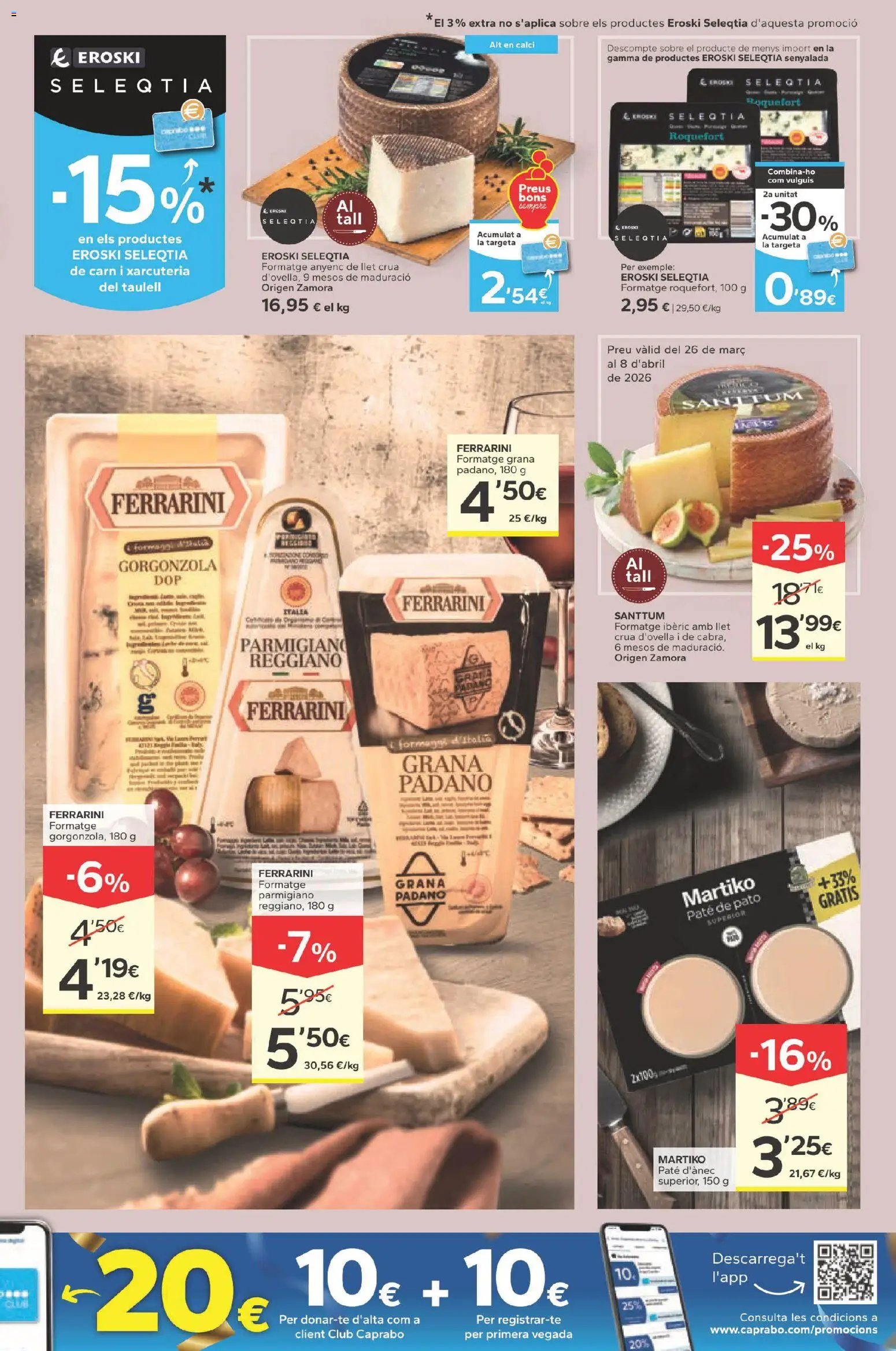 Caprabo folleto 30 anys