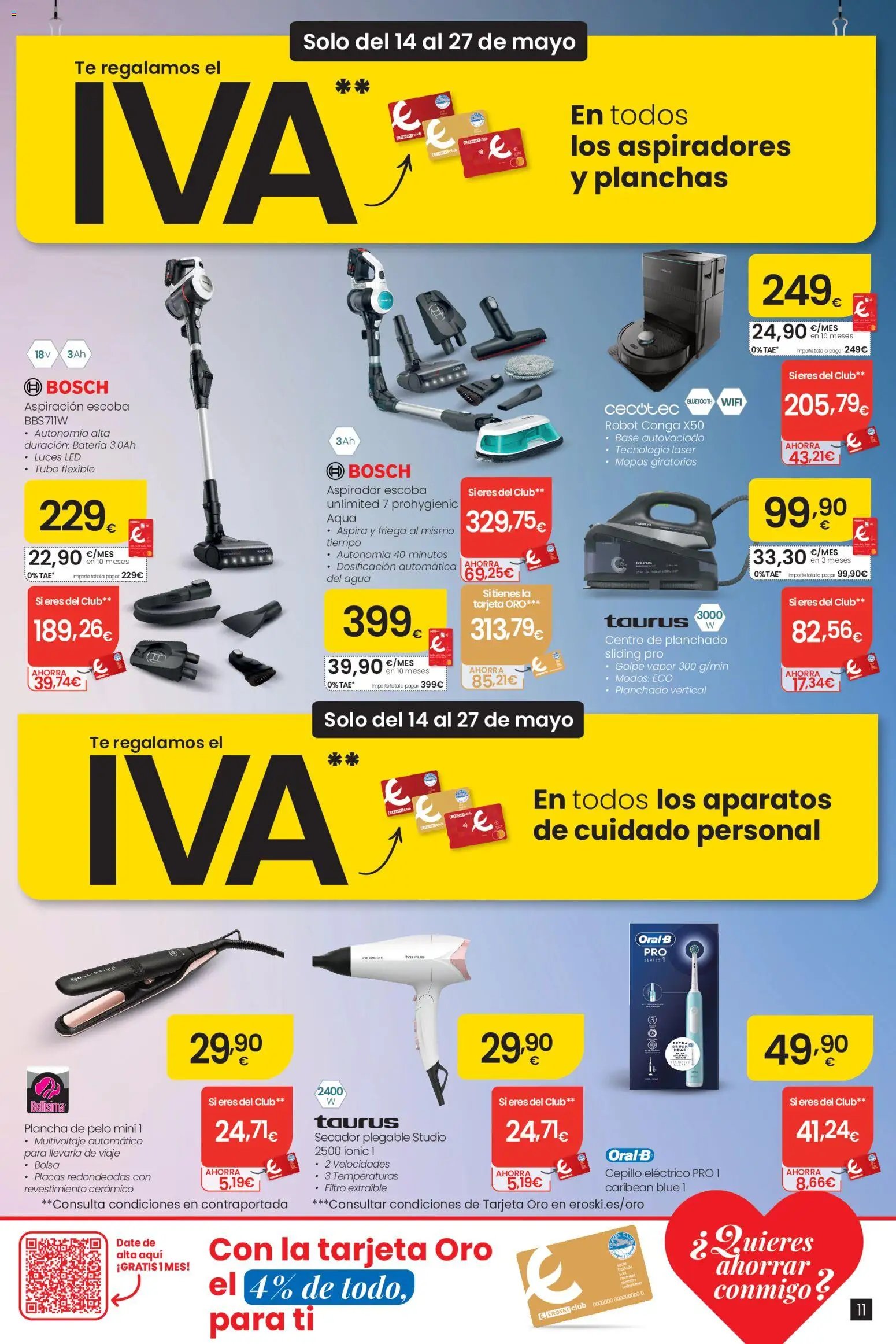 Eroski Te regalamos el IVA