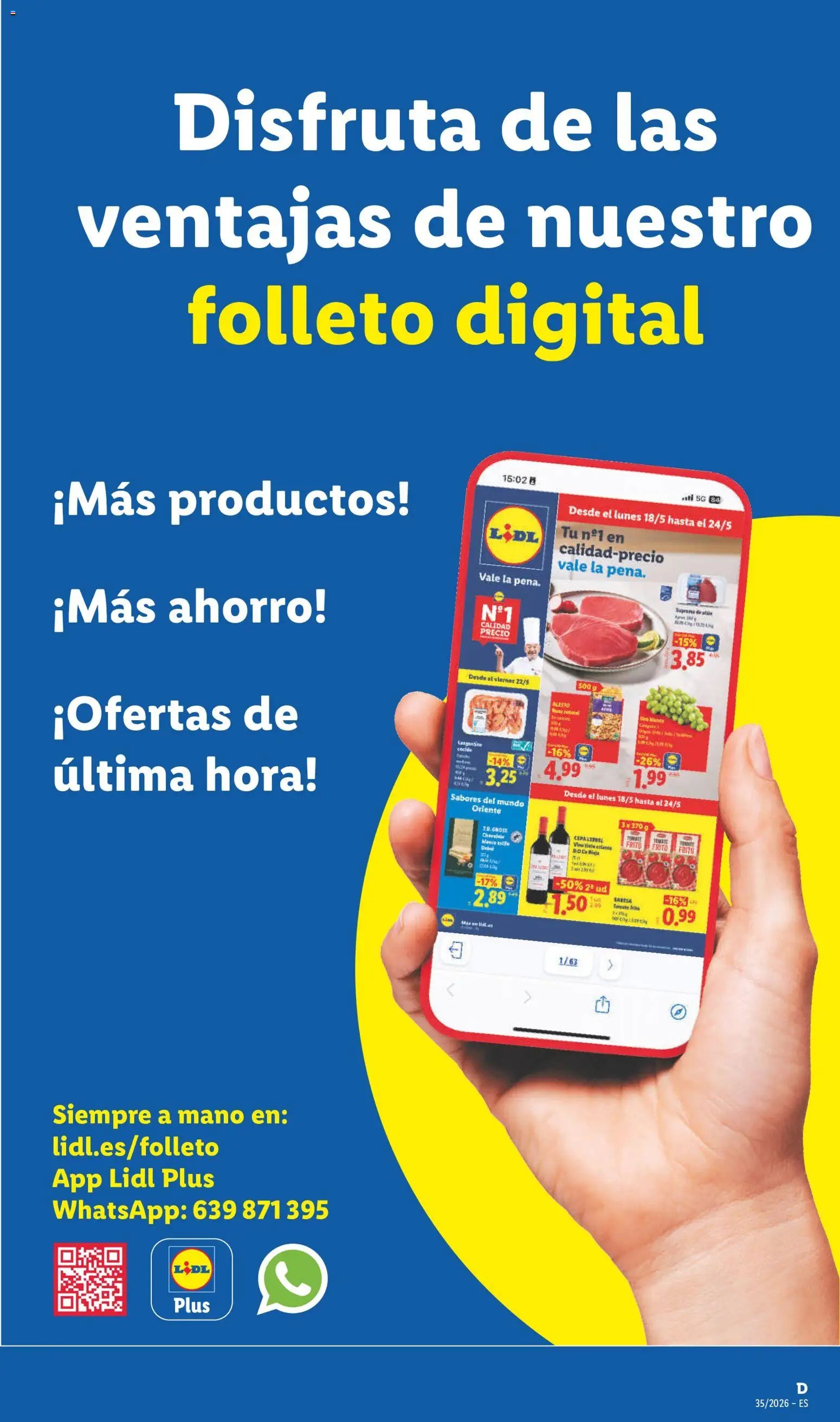Lidl folleto de bazar