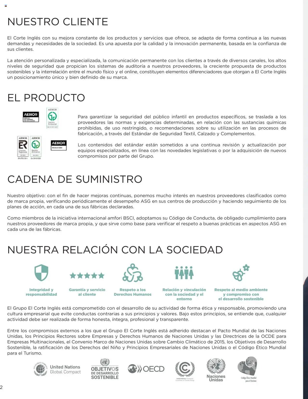 El Corte Inglés Uniformes