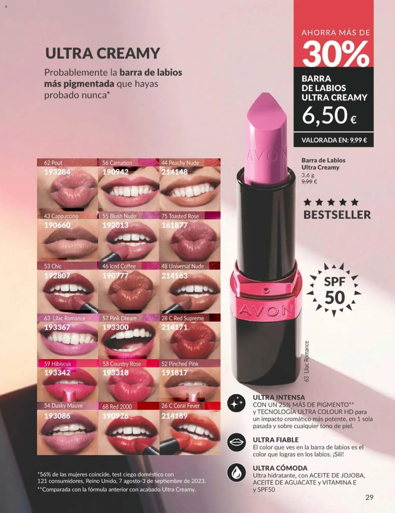 Catálogo AVON campaña 7