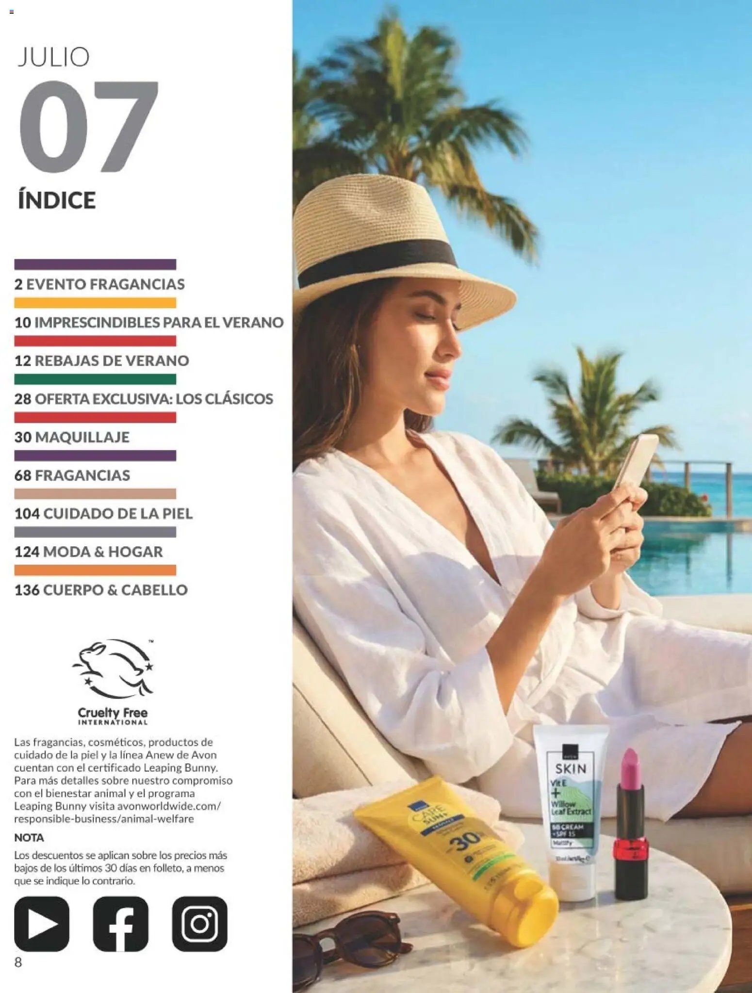 Catálogo AVON campaña 7
