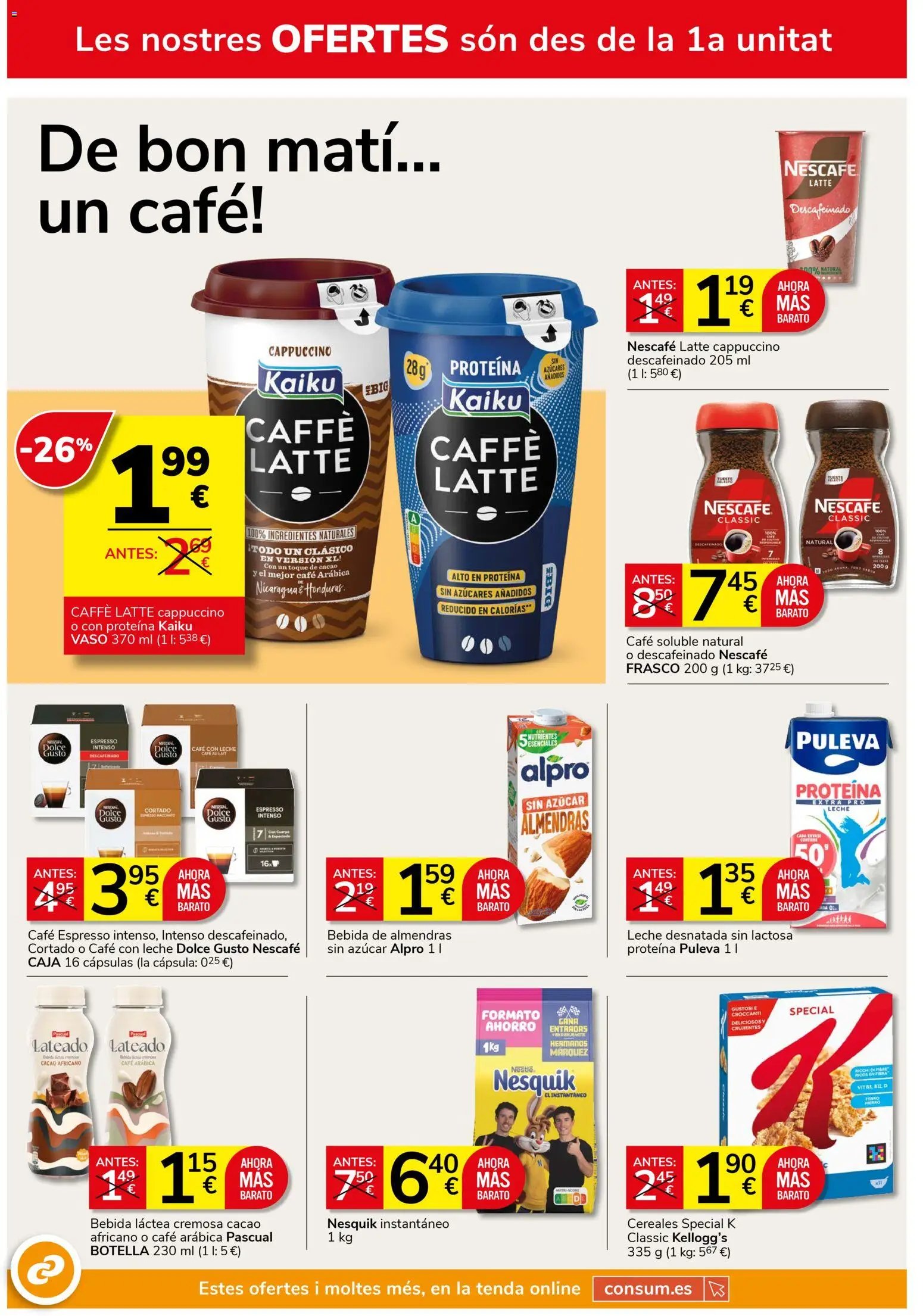 Consum folleto