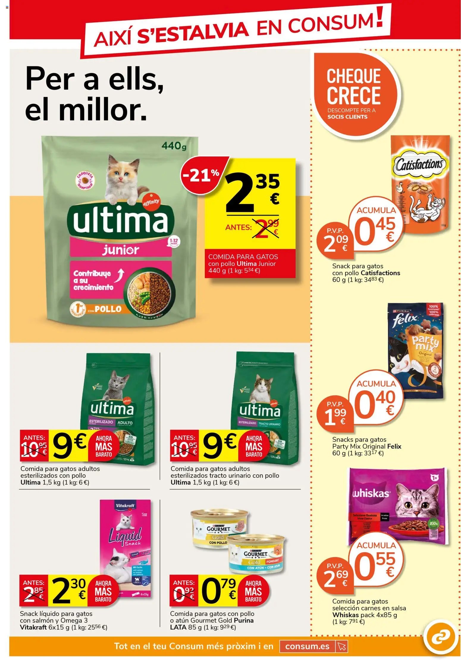 Consum folleto