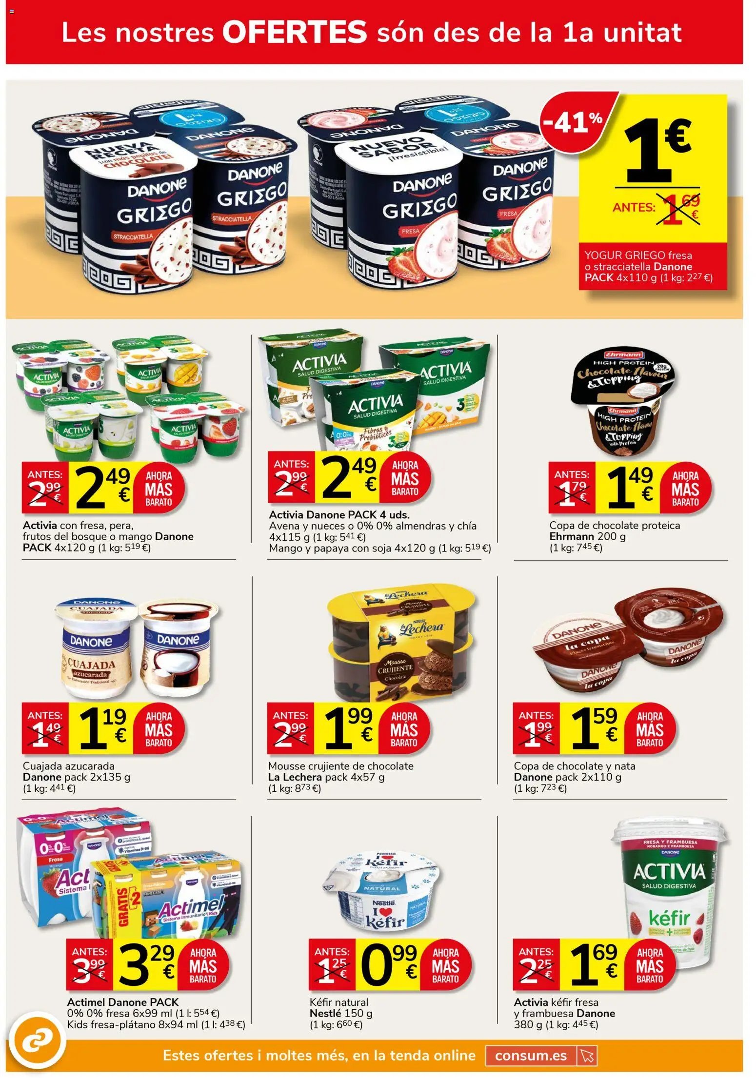 Consum folleto