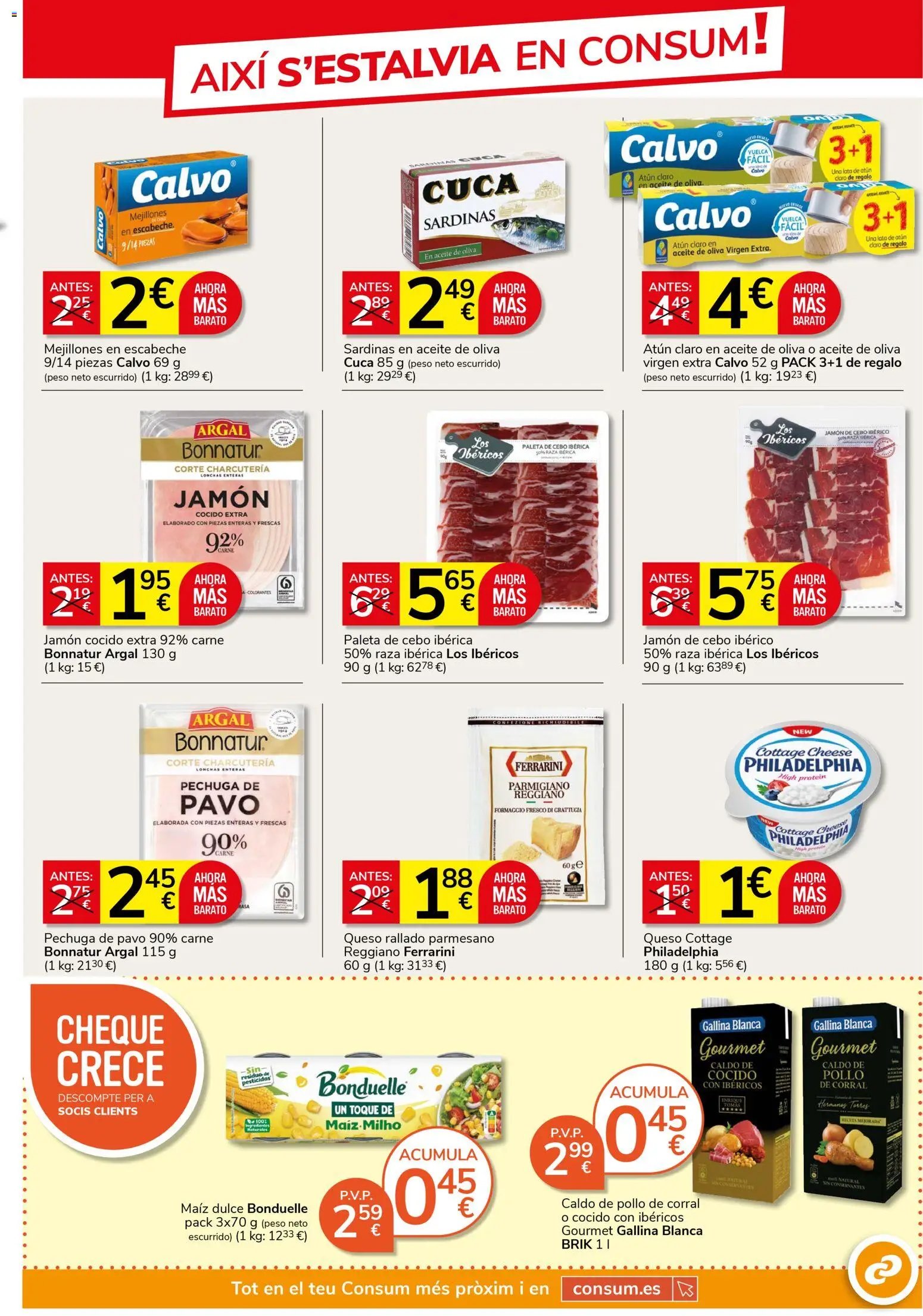 Consum folleto