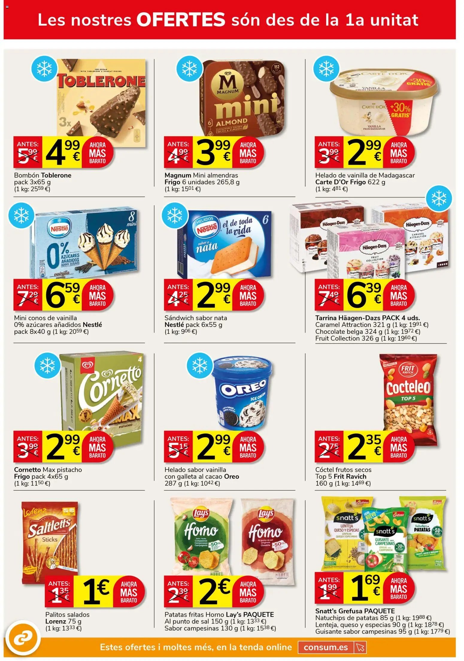 Consum folleto