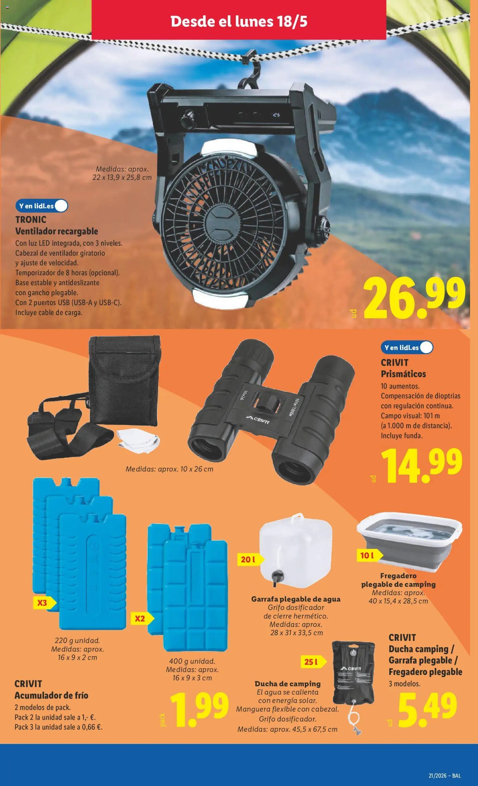 Lidl folleto de bazar